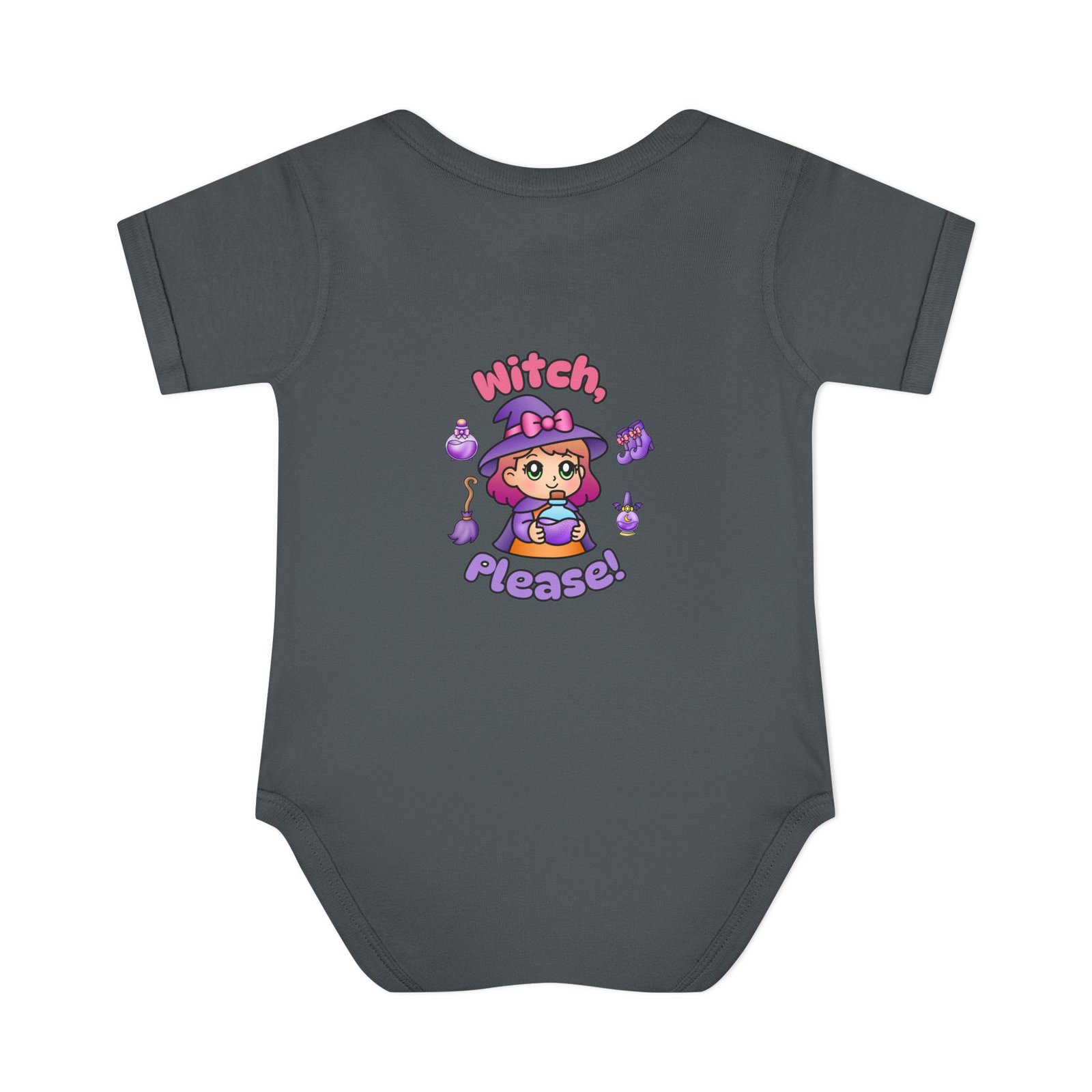 Witch, Please! Cute Infant Baby Bodysuit, Infant Clothing, Baby Shower Gift, Toddler Outfit, Newborn Apparel Halloween Tee - Image 27