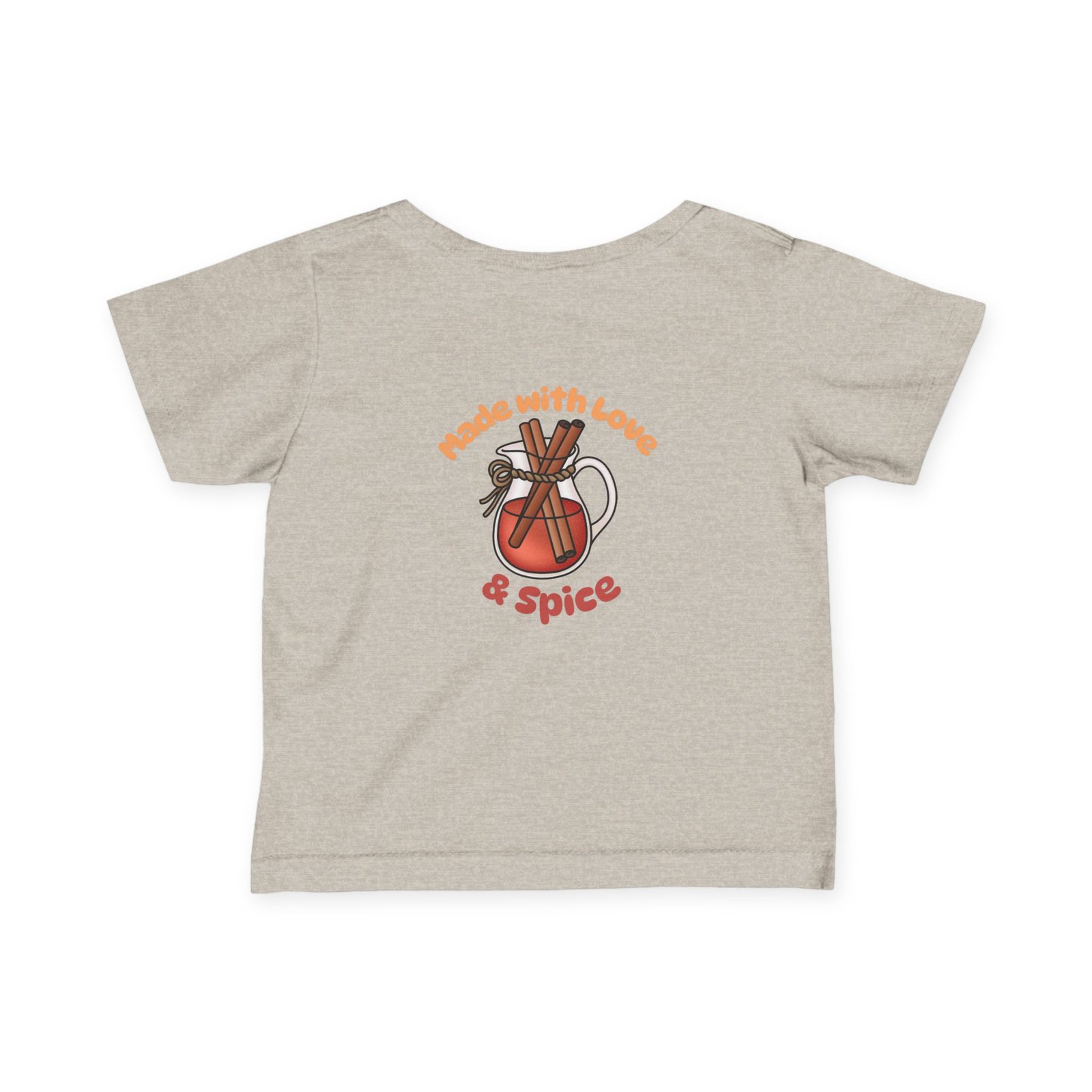 Made with Love & Spice Cute Infant Tee, Baby Shirt, Newborn Gift, Toddler Apparel, Funny Baby Clothes - Image 3