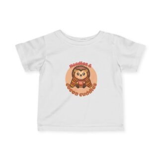 Needles & cocoa cuddles Cute Infant Tee, Baby Shirt, Newborn Gift, Toddler Apparel, Funny Baby Clothes