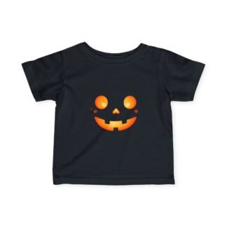 Halloween Jack-o-lantern Cute Infant Tee, Baby Shirt, Newborn Gift, Toddler Apparel, Funny Baby Clothes