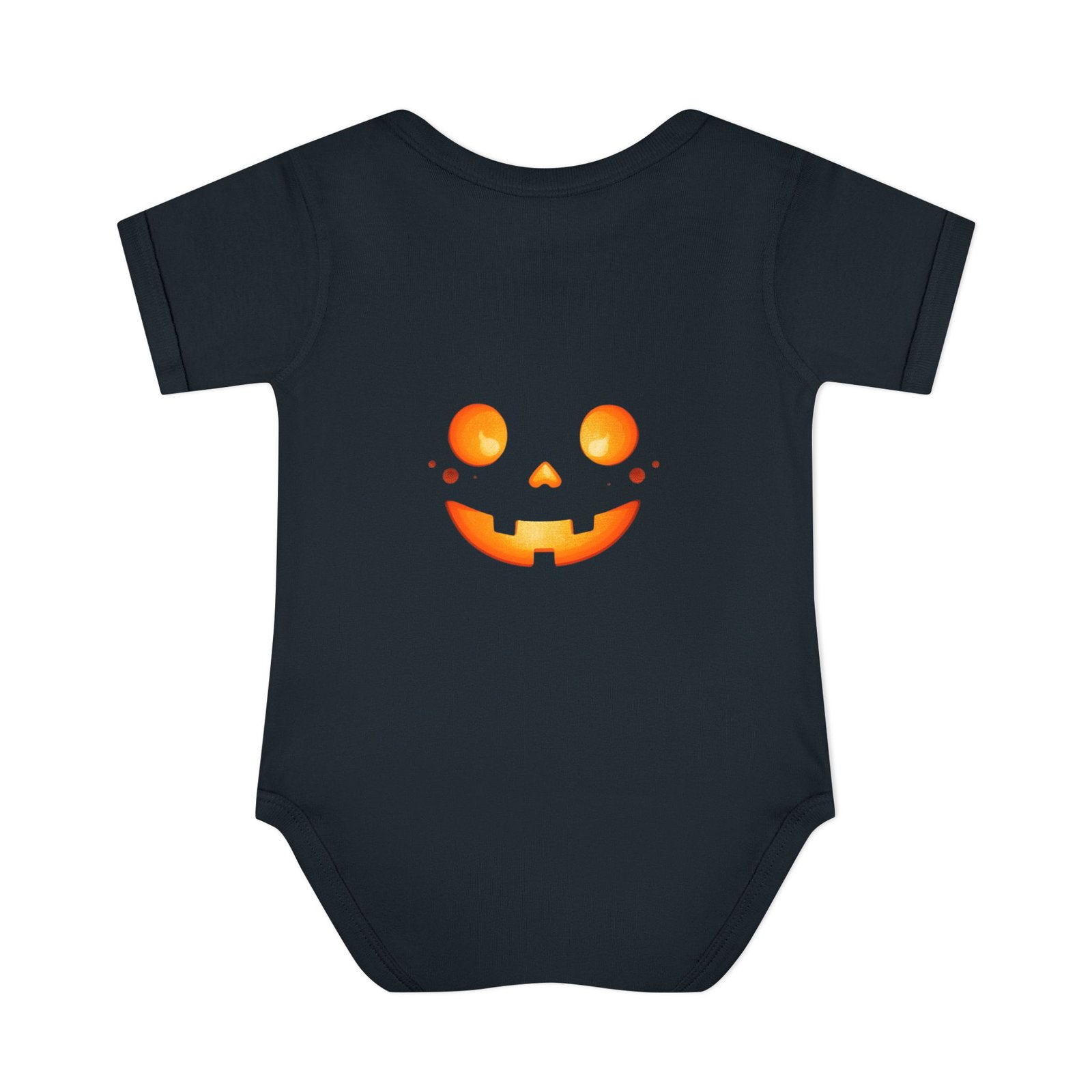 Halloween Jack-o-lantern Cute Infant Baby Bodysuit - Infant Clothing, Baby Shower Gift, Toddler Outfit, Newborn Apparel - Image 3