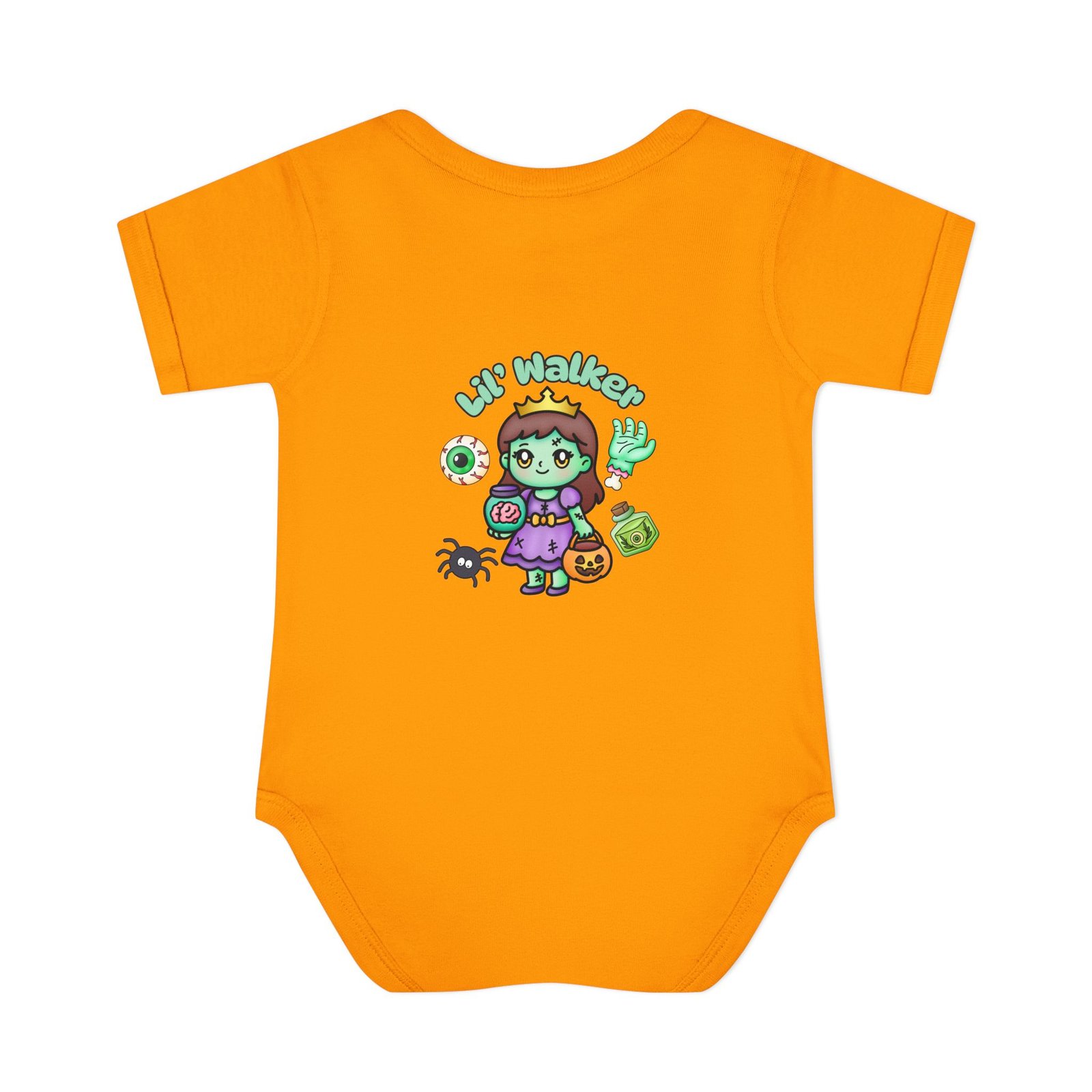Lil Walker Cute Infant Baby Bodysuit, Infant Clothing, Baby Shower Gift, Toddler Outfit, Newborn Apparel Halloween Tee - Image 59