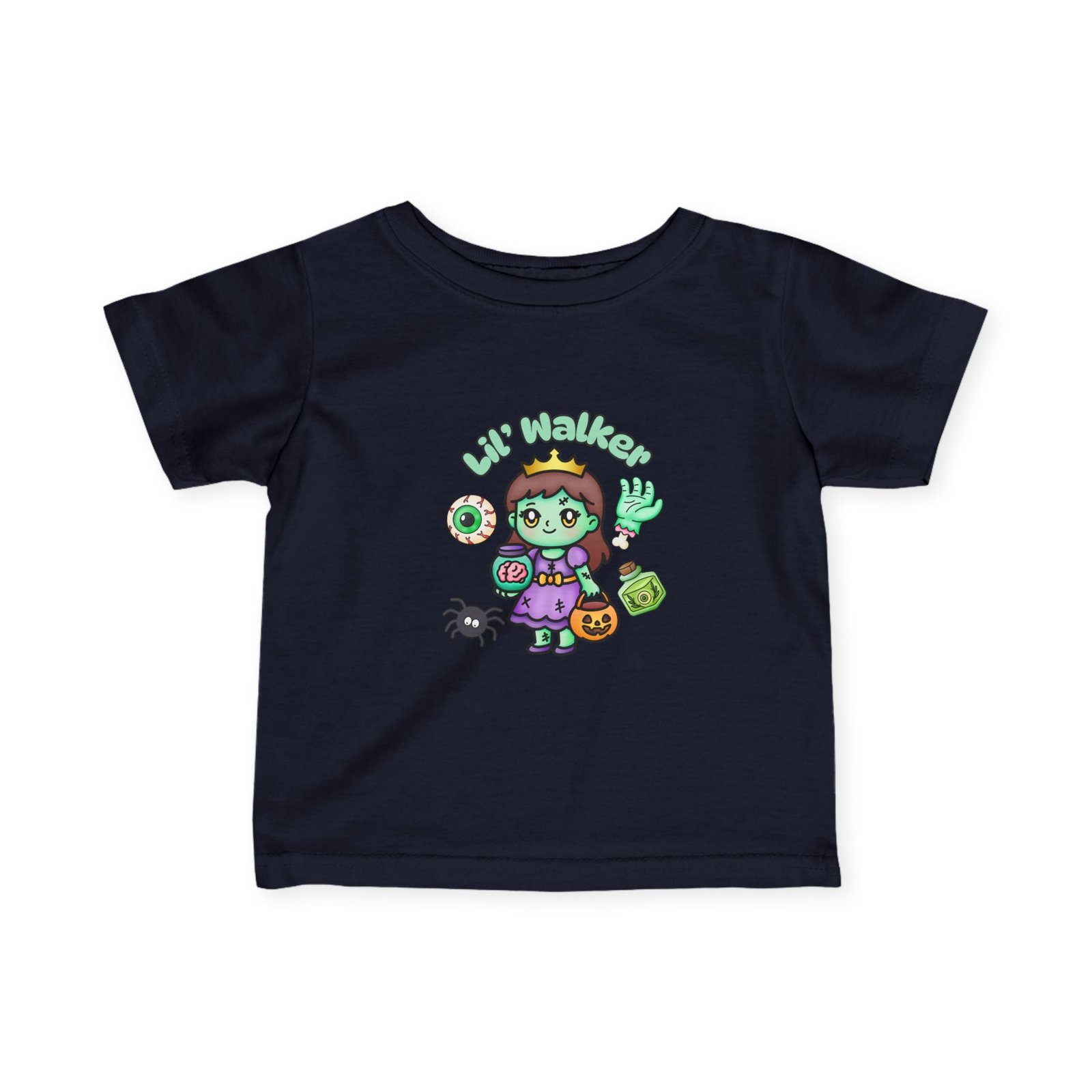 Lil Walker Cute Infant Tee, Baby Shirt, Newborn Gift, Toddler Apparel, Funny Baby Clothes Halloween Tee - Image 8