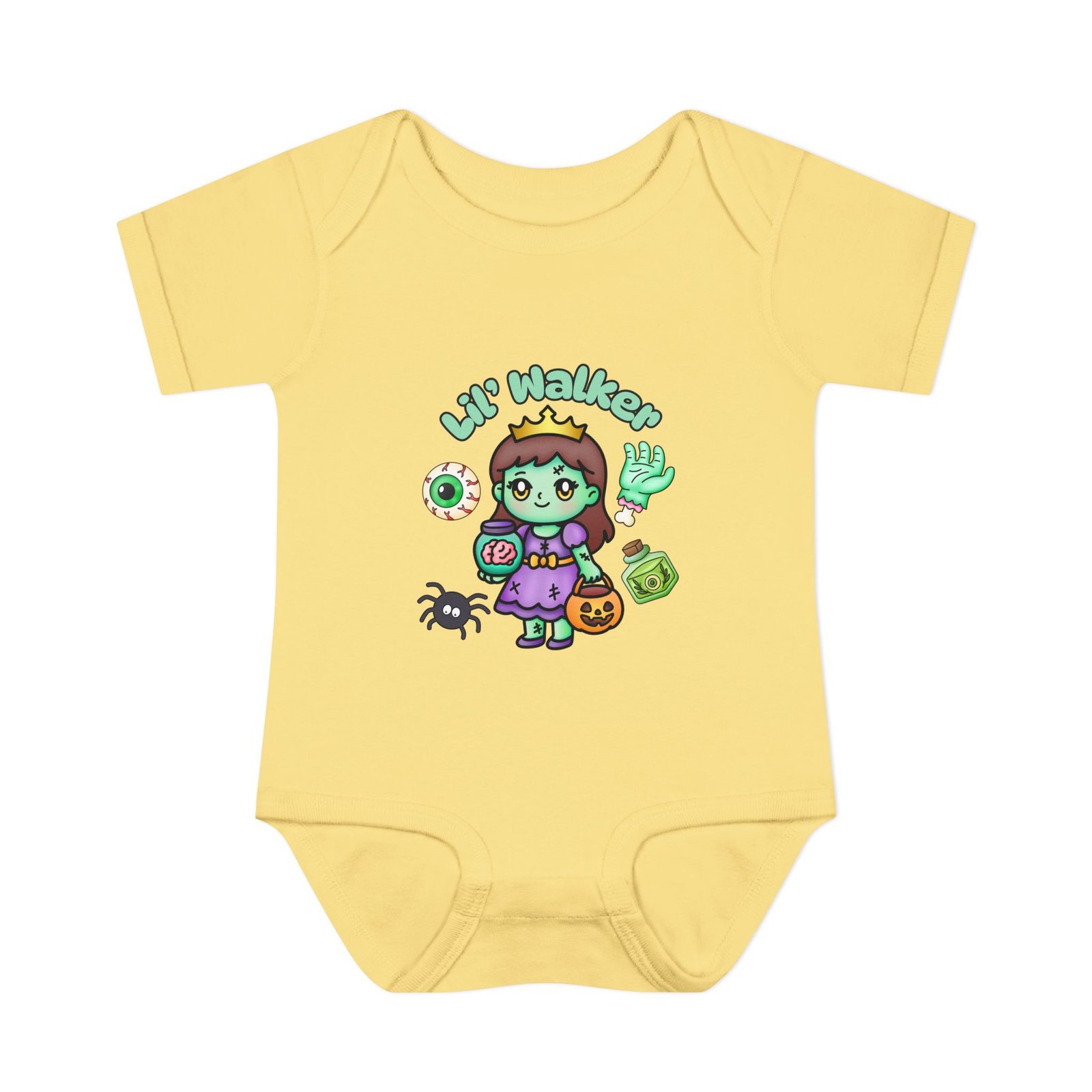 Lil Walker Cute Infant Baby Bodysuit, Infant Clothing, Baby Shower Gift, Toddler Outfit, Newborn Apparel Halloween Tee - Image 54