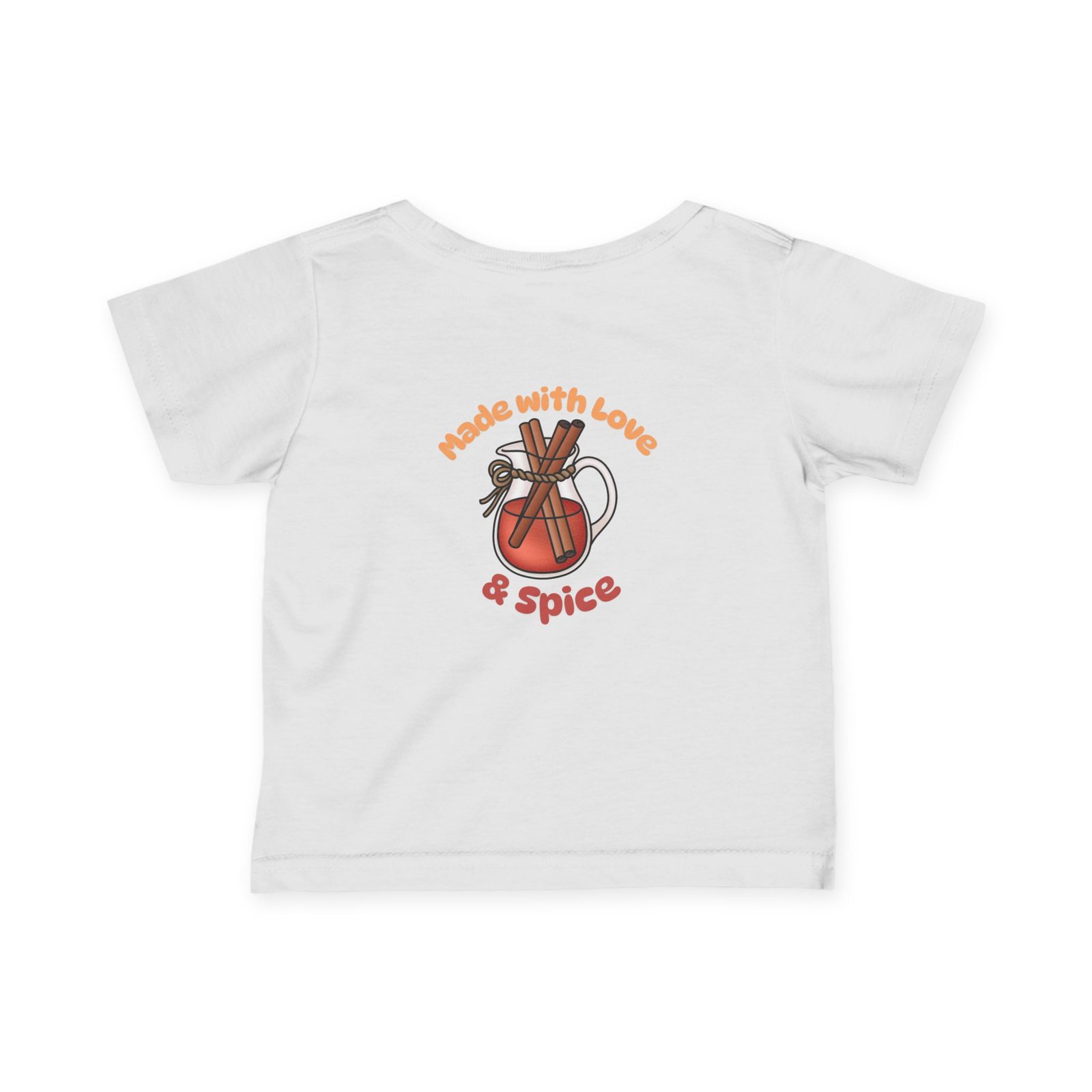 Made with Love & Spice Cute Infant Tee, Baby Shirt, Newborn Gift, Toddler Apparel, Funny Baby Clothes - Image 6