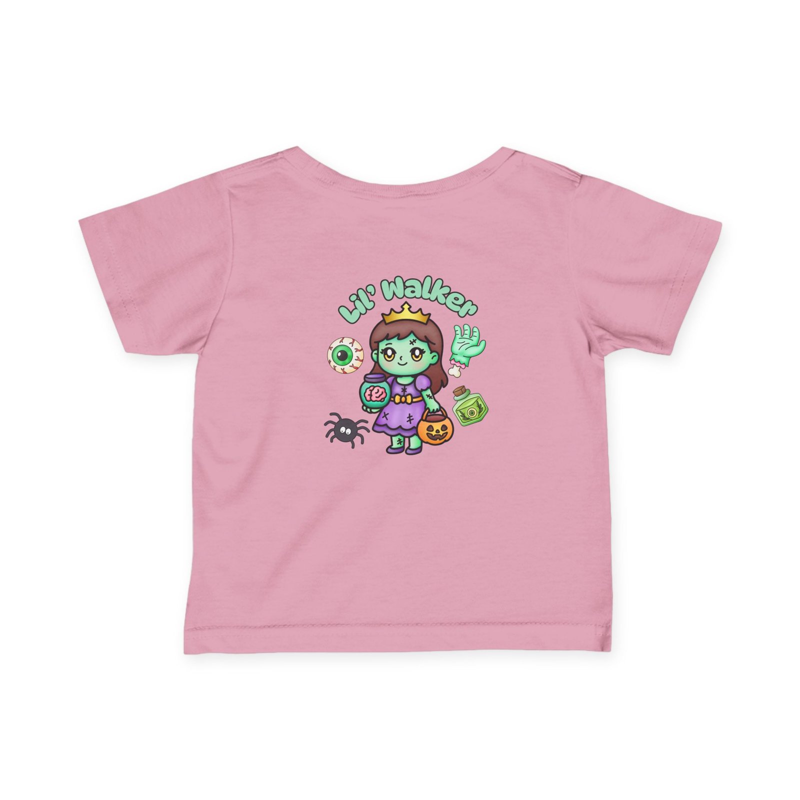 Lil Walker Cute Infant Tee, Baby Shirt, Newborn Gift, Toddler Apparel, Funny Baby Clothes Halloween Tee - Image 27