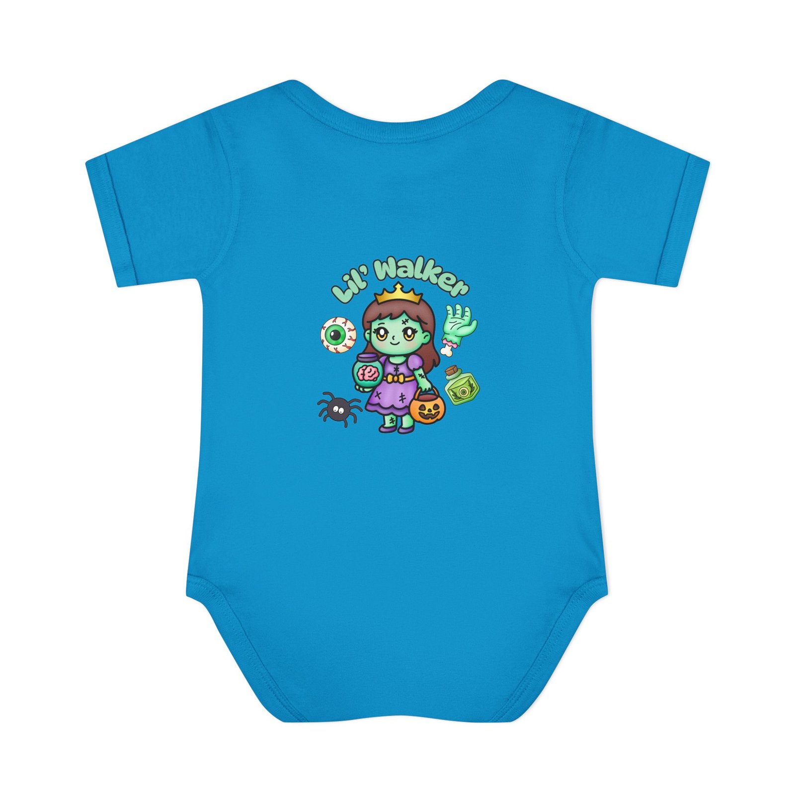 Lil Walker Cute Infant Baby Bodysuit, Infant Clothing, Baby Shower Gift, Toddler Outfit, Newborn Apparel Halloween Tee - Image 19