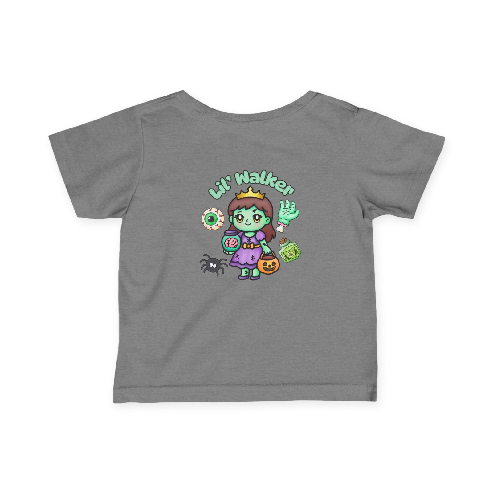 Lil Walker Cute Infant Tee, Baby Shirt, Newborn Gift, Toddler Apparel, Funny Baby Clothes Halloween Tee - Image 33
