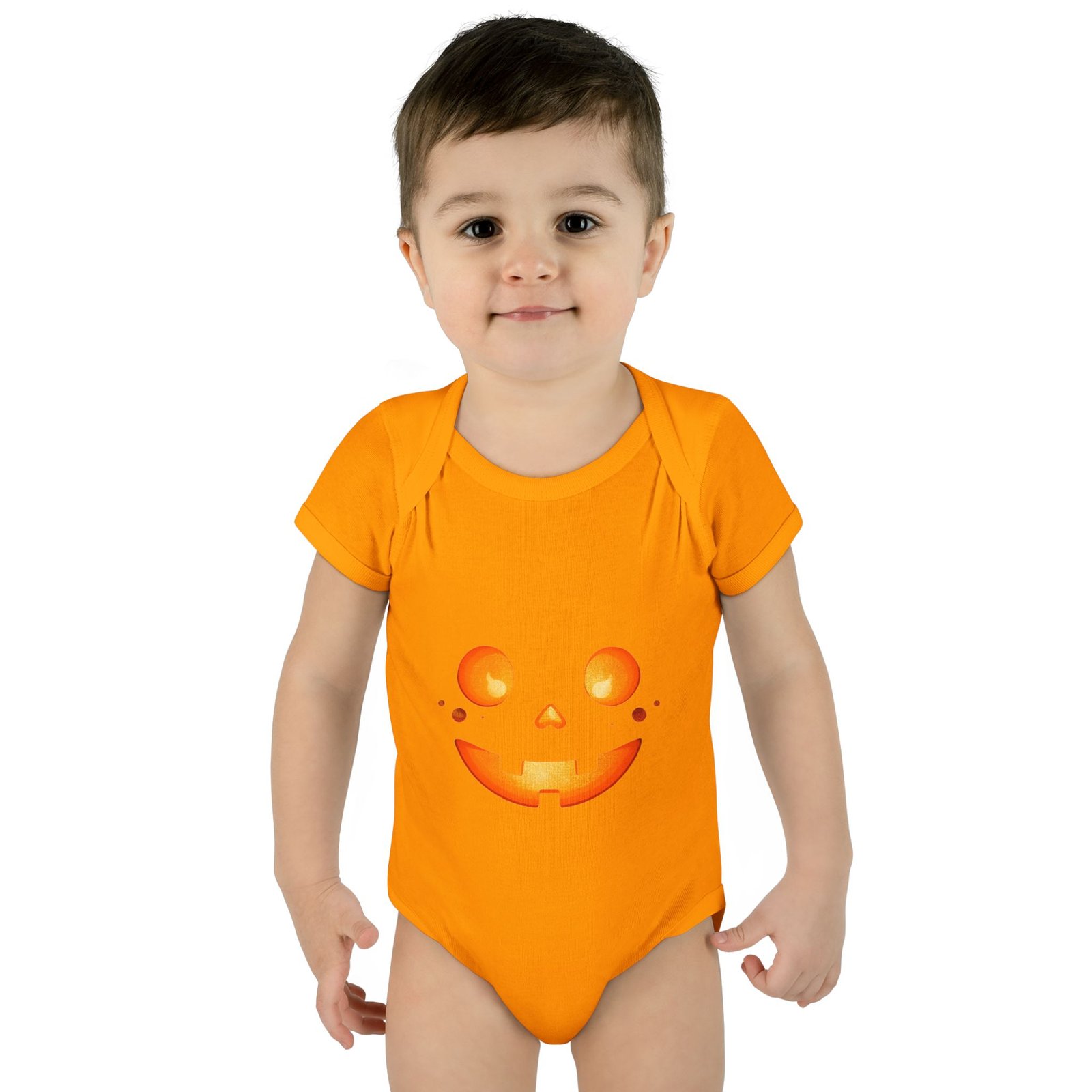 Halloween Jack-o-lantern Cute Infant Baby Bodysuit - Infant Clothing, Baby Shower Gift, Toddler Outfit, Newborn Apparel - Image 15