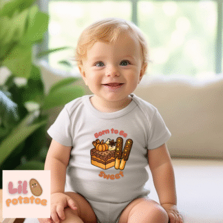 Born to be Sweet Cute Infant Tee, Baby Shirt, Newborn Gift, Toddler Apparel, Funny Baby Clothes