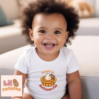 Sweet as autumn pie Cute Infant Baby Bodysuit - Infant Clothing, Baby Shower Gift, Toddler Outfit, Newborn Apparel