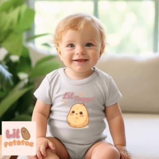 Lil Nugget Cute Infant Tee, Baby Shirt, Newborn Gift, Toddler Apparel, Funny Baby Clothes