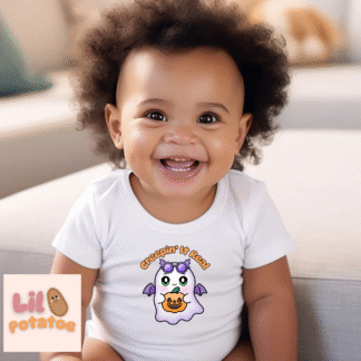 Creepin It Real Cute Infant Baby Bodysuit, Infant Clothing, Baby Shower Gift, Toddler Outfit, Newborn Apparel Halloween Tee