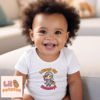 I Want My Mummy! Cute Infant Baby Bodysuit, Infant Clothing, Baby Shower Gift, Toddler Outfit, Newborn Apparel Halloween Tee