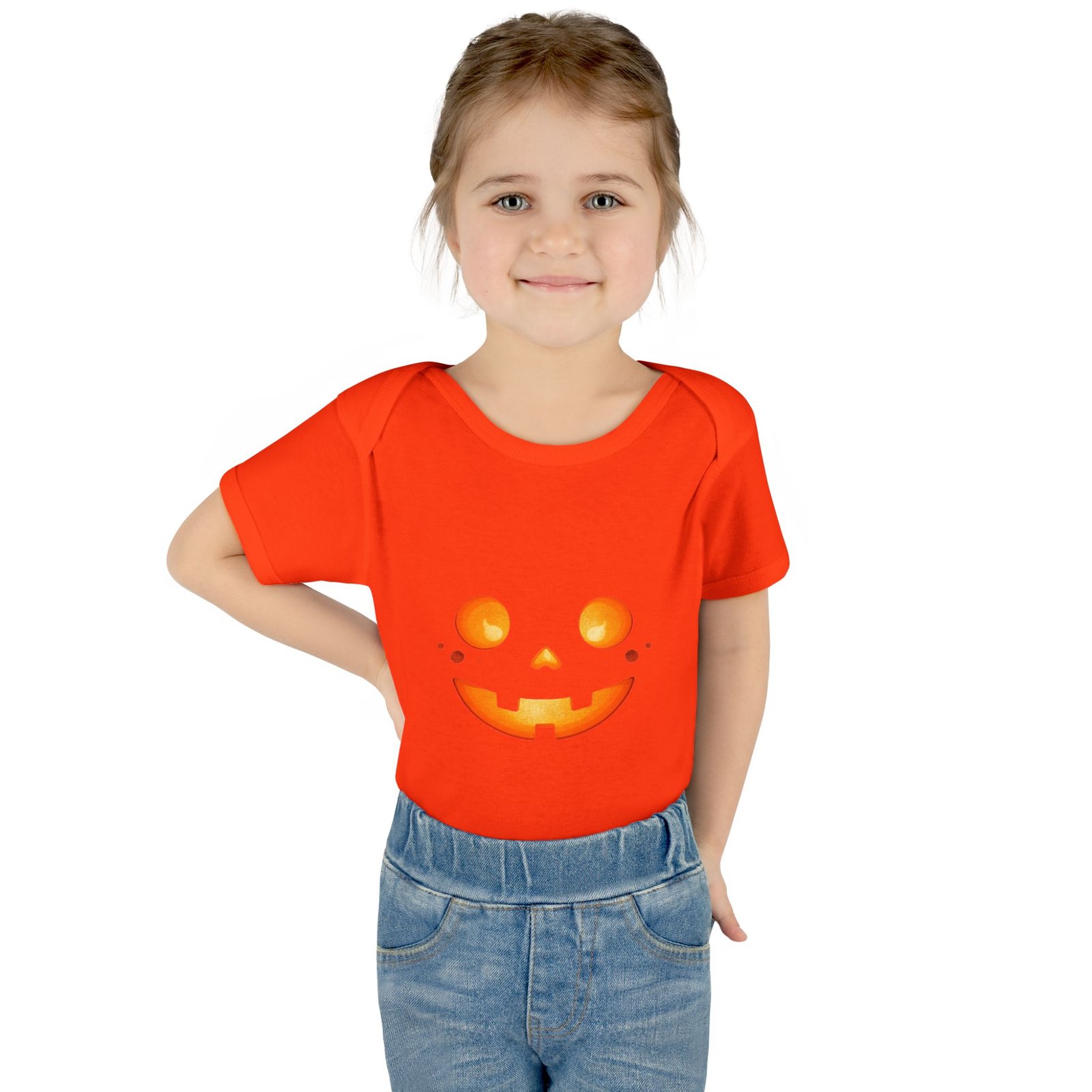 Halloween Jack-o-lantern Cute Infant Baby Bodysuit - Infant Clothing, Baby Shower Gift, Toddler Outfit, Newborn Apparel - Image 12