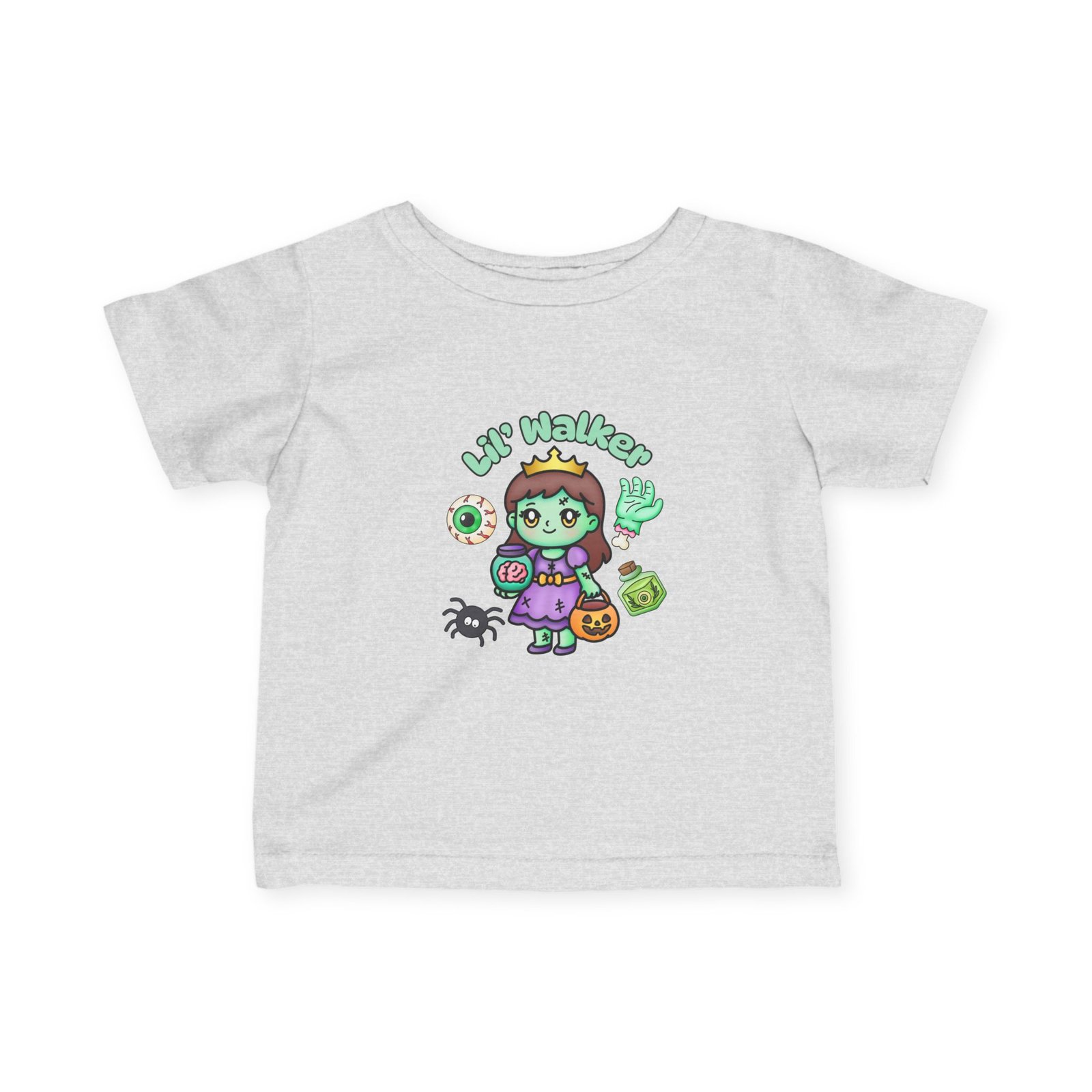Lil Walker Cute Infant Tee, Baby Shirt, Newborn Gift, Toddler Apparel, Funny Baby Clothes Halloween Tee - Image 11