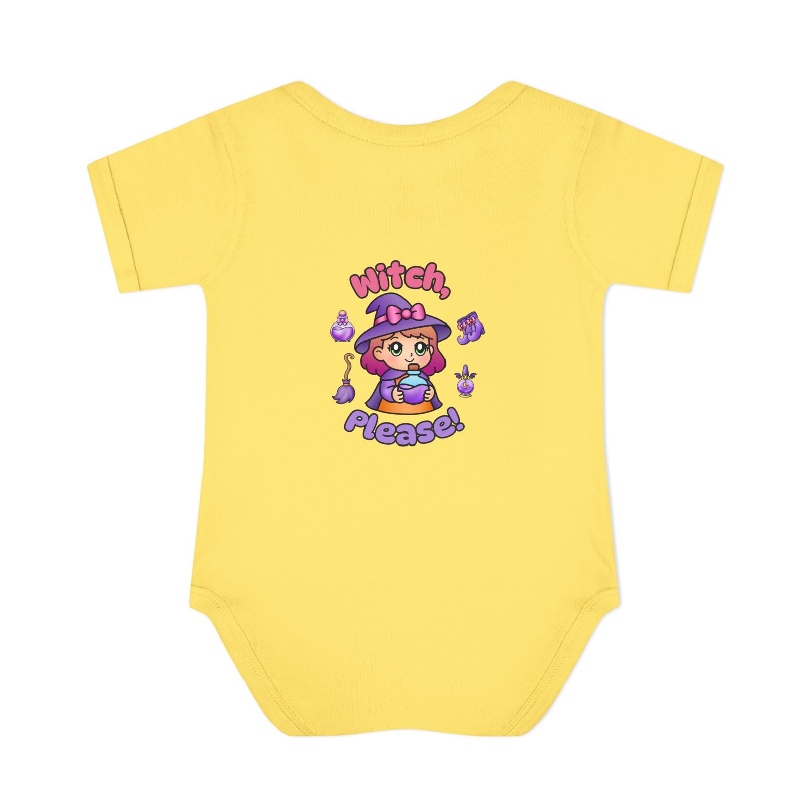 Witch, Please! Cute Infant Baby Bodysuit, Infant Clothing, Baby Shower Gift, Toddler Outfit, Newborn Apparel Halloween Tee - Image 11