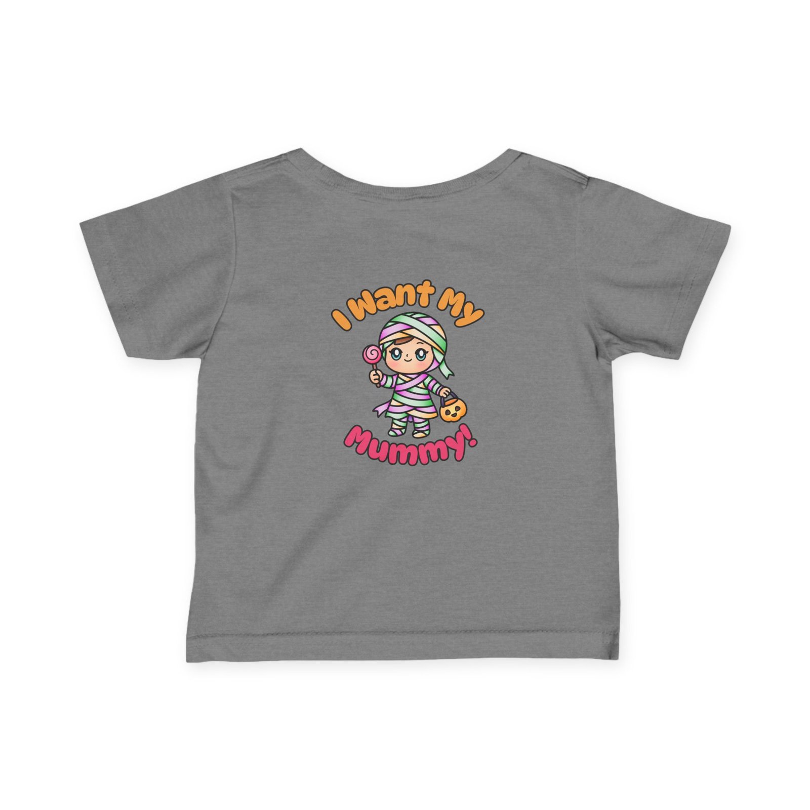 I Want My Mummy! Cute Infant Tee, Baby Shirt, Newborn Gift, Toddler Apparel, Funny Baby Clothes Halloween Tee - Image 33