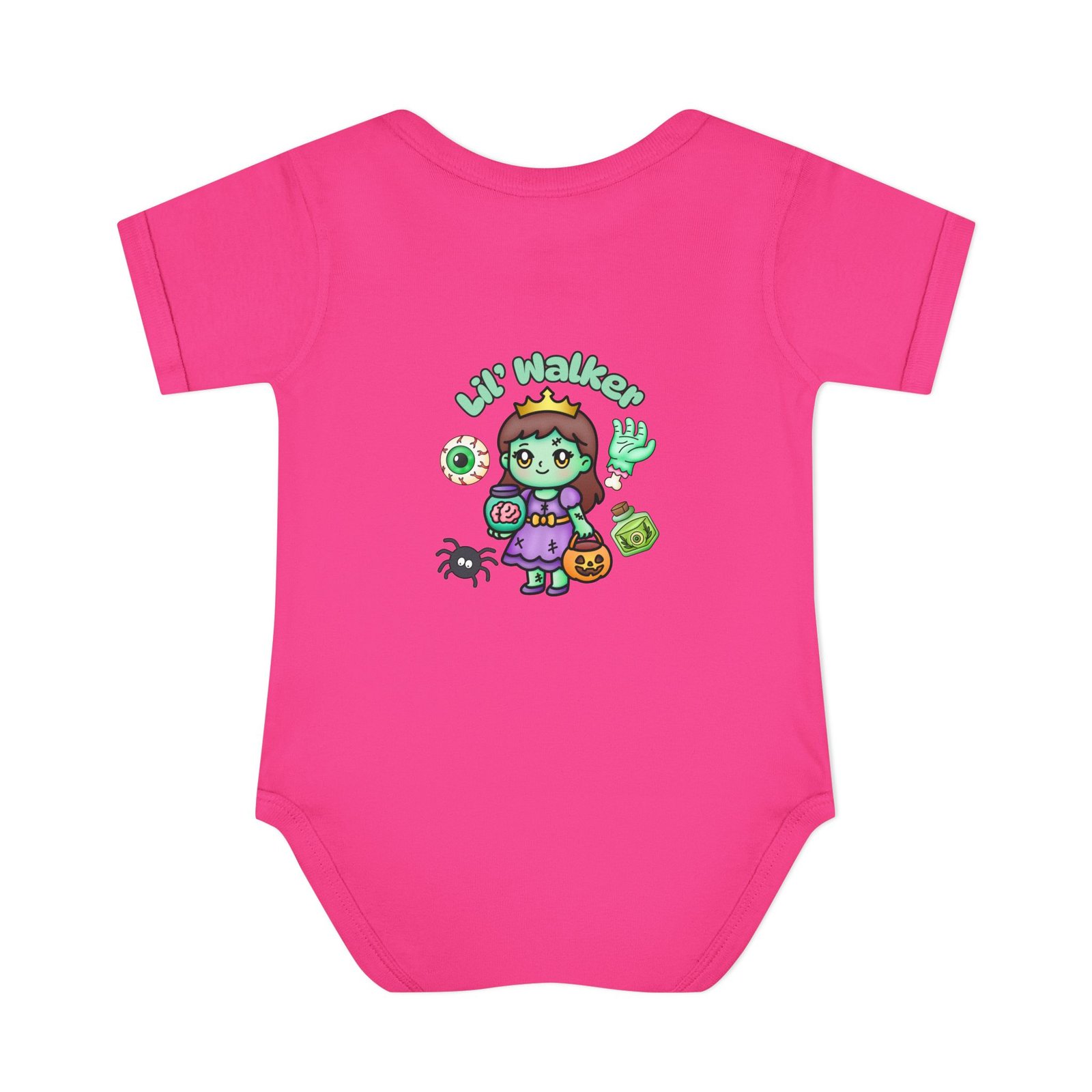 Lil Walker Cute Infant Baby Bodysuit, Infant Clothing, Baby Shower Gift, Toddler Outfit, Newborn Apparel Halloween Tee - Image 47