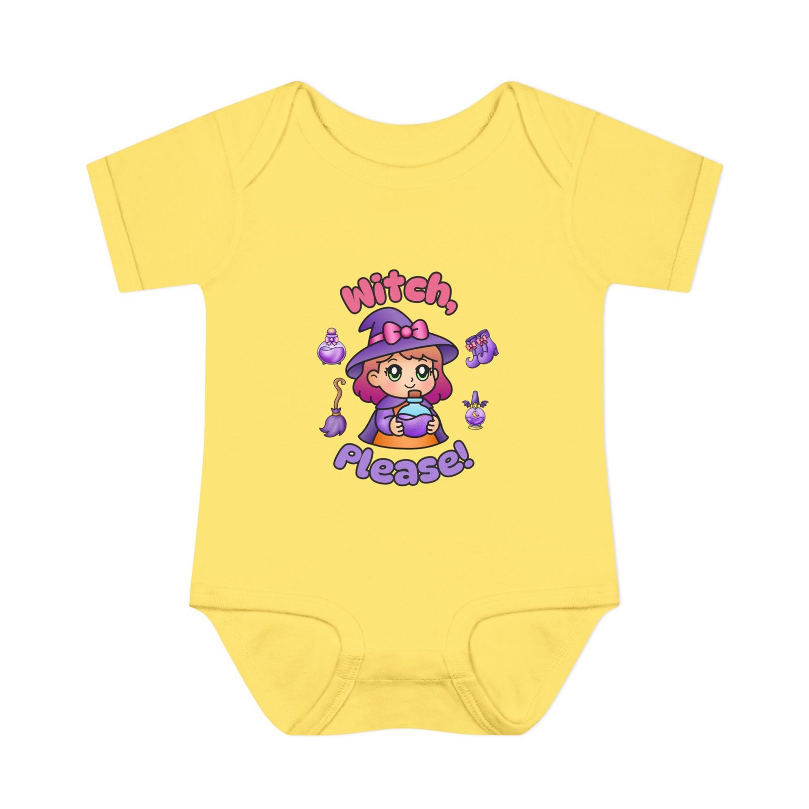 Witch, Please! Cute Infant Baby Bodysuit, Infant Clothing, Baby Shower Gift, Toddler Outfit, Newborn Apparel Halloween Tee - Image 10