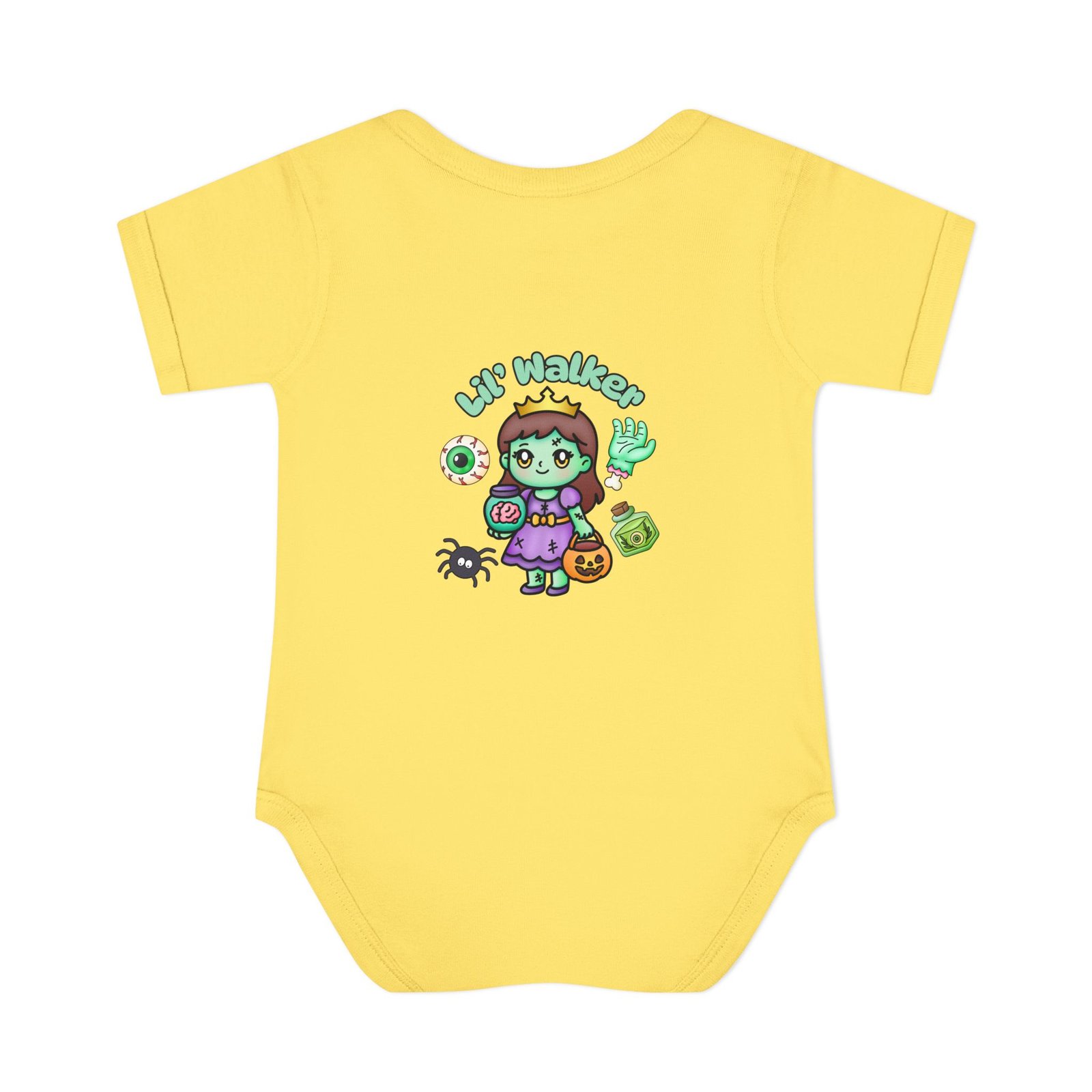 Lil Walker Cute Infant Baby Bodysuit, Infant Clothing, Baby Shower Gift, Toddler Outfit, Newborn Apparel Halloween Tee - Image 11