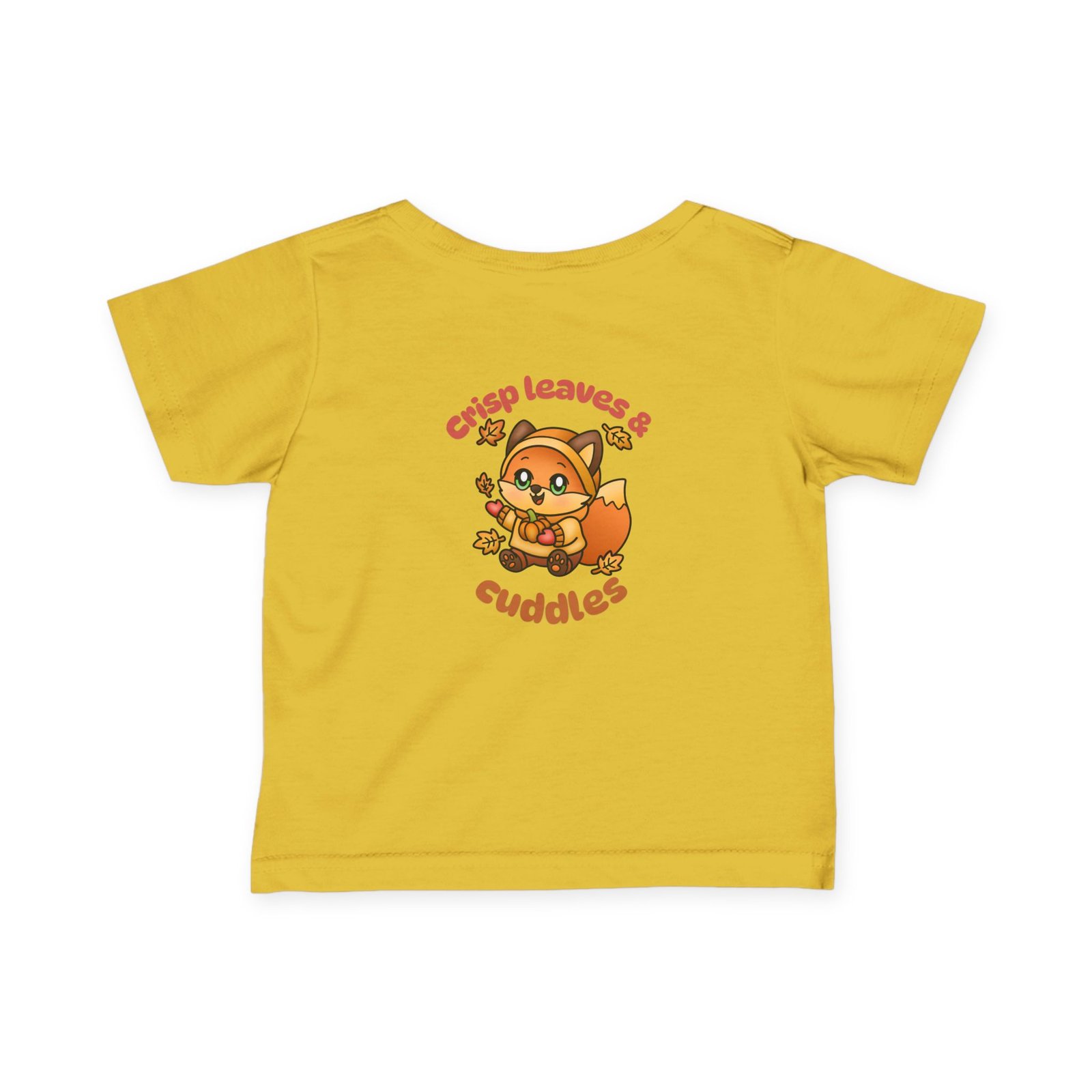 Crisp leaves & cuddles Cute Infant Tee, Baby Shirt, Newborn Gift, Toddler Apparel, Funny Baby Clothes - Image 8