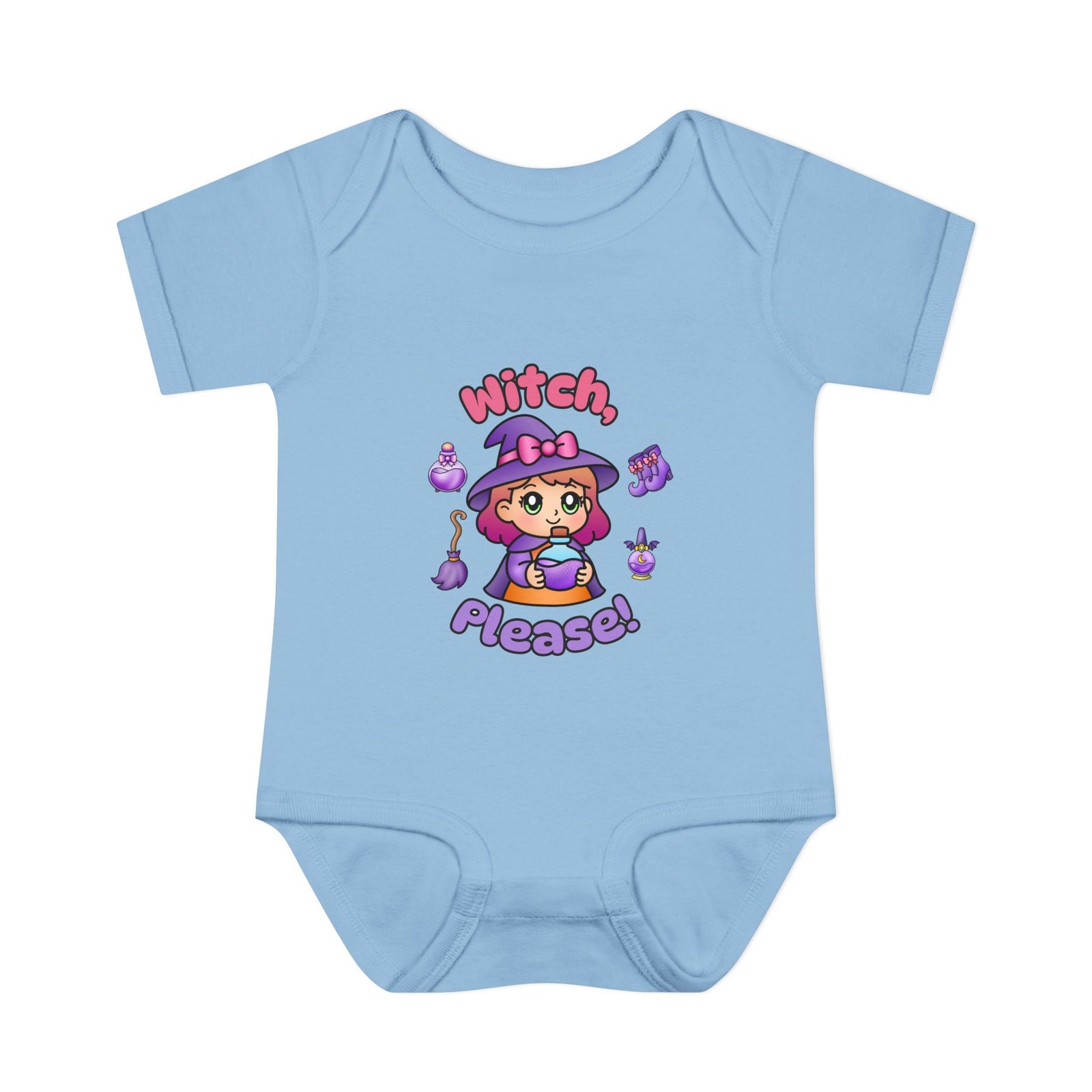 Witch, Please! Cute Infant Baby Bodysuit, Infant Clothing, Baby Shower Gift, Toddler Outfit, Newborn Apparel Halloween Tee - Image 30