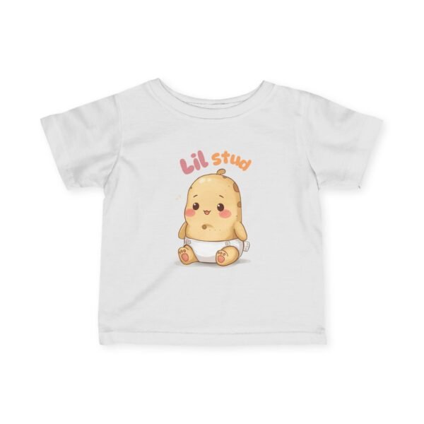 Lil Stud Cute Infant Tee for Little Studs, Baby Shirt, Newborn Gift, Toddler Apparel, Funny Baby Clothes