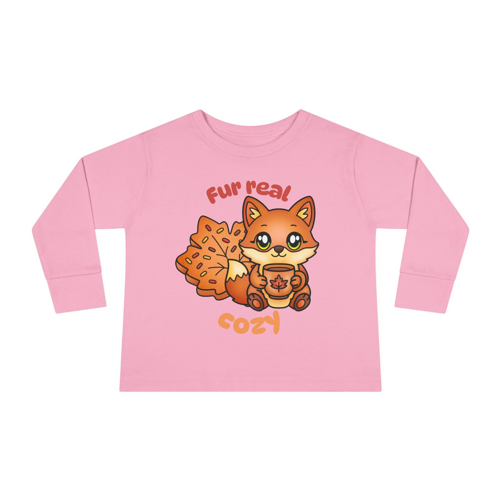 Cute Toddler Long Sleeve Tee, Fur real cozy Design, Baby T-Shirt, Kids Apparel, Toddler Gift, Playful Shirt, Baby Outfit - Image 13