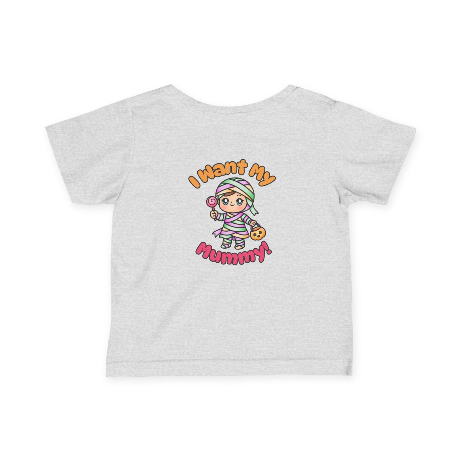 I Want My Mummy! Cute Infant Tee, Baby Shirt, Newborn Gift, Toddler Apparel, Funny Baby Clothes Halloween Tee - Image 12