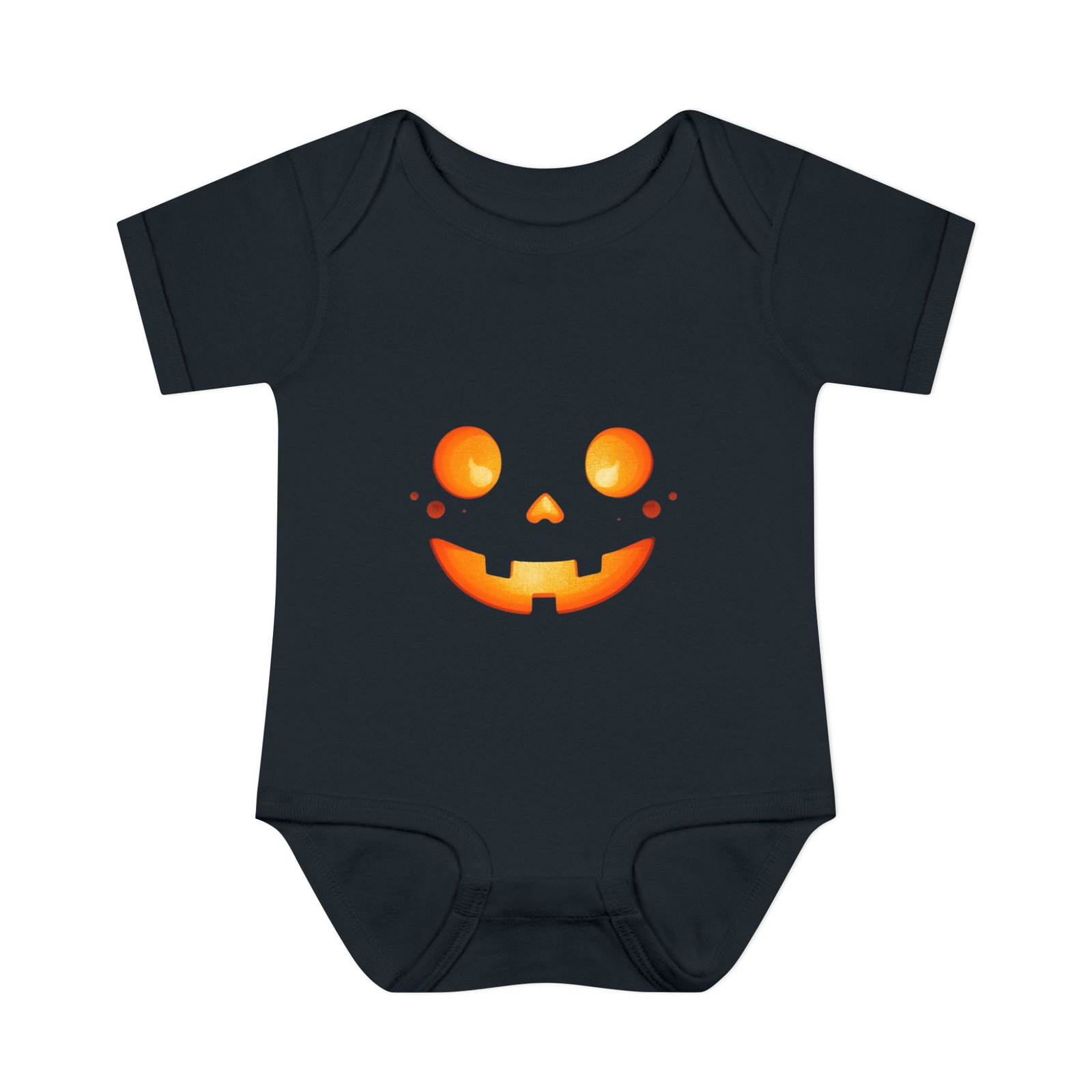 Halloween Jack-o-lantern Cute Infant Baby Bodysuit - Infant Clothing, Baby Shower Gift, Toddler Outfit, Newborn Apparel - Image 2