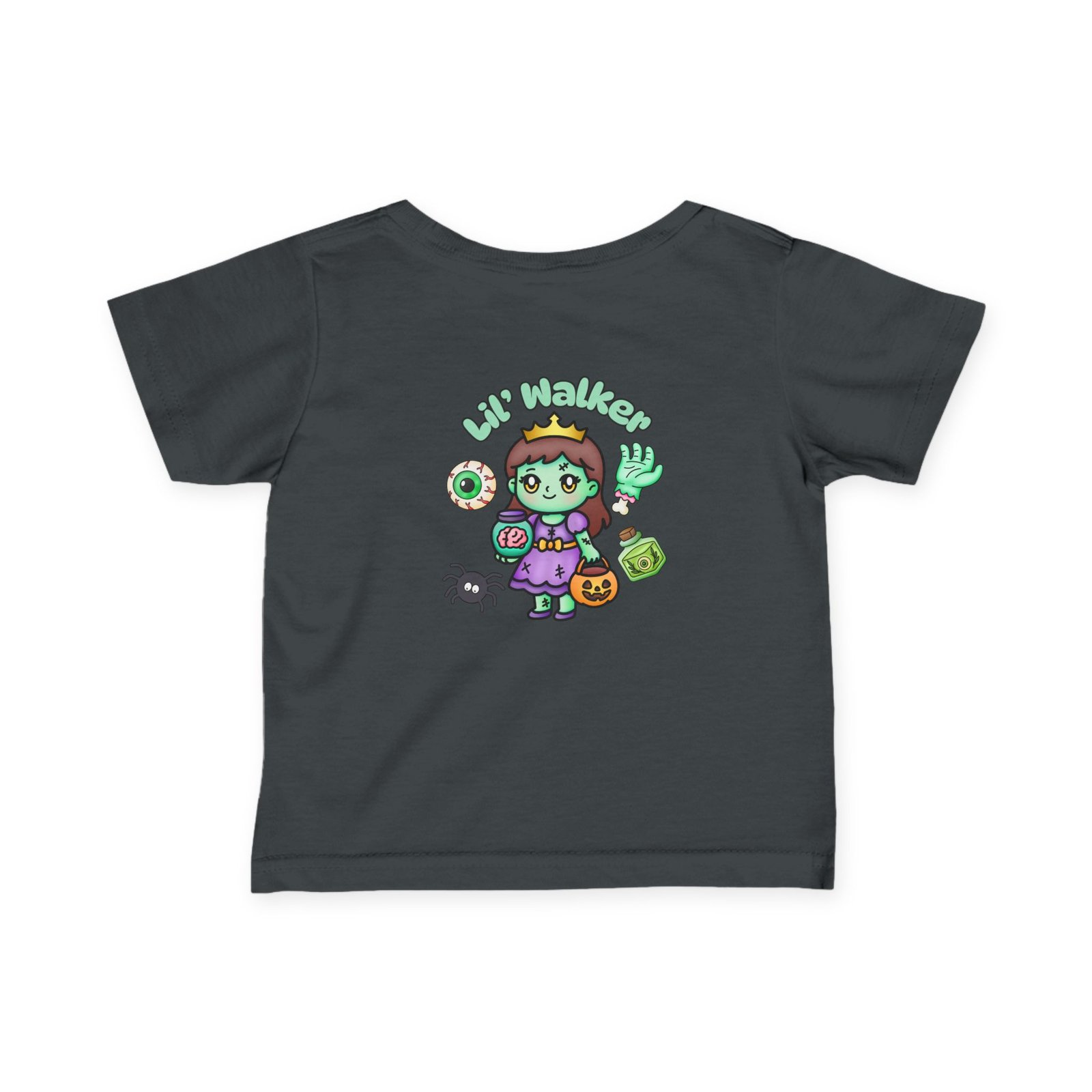 Lil Walker Cute Infant Tee, Baby Shirt, Newborn Gift, Toddler Apparel, Funny Baby Clothes Halloween Tee - Image 39