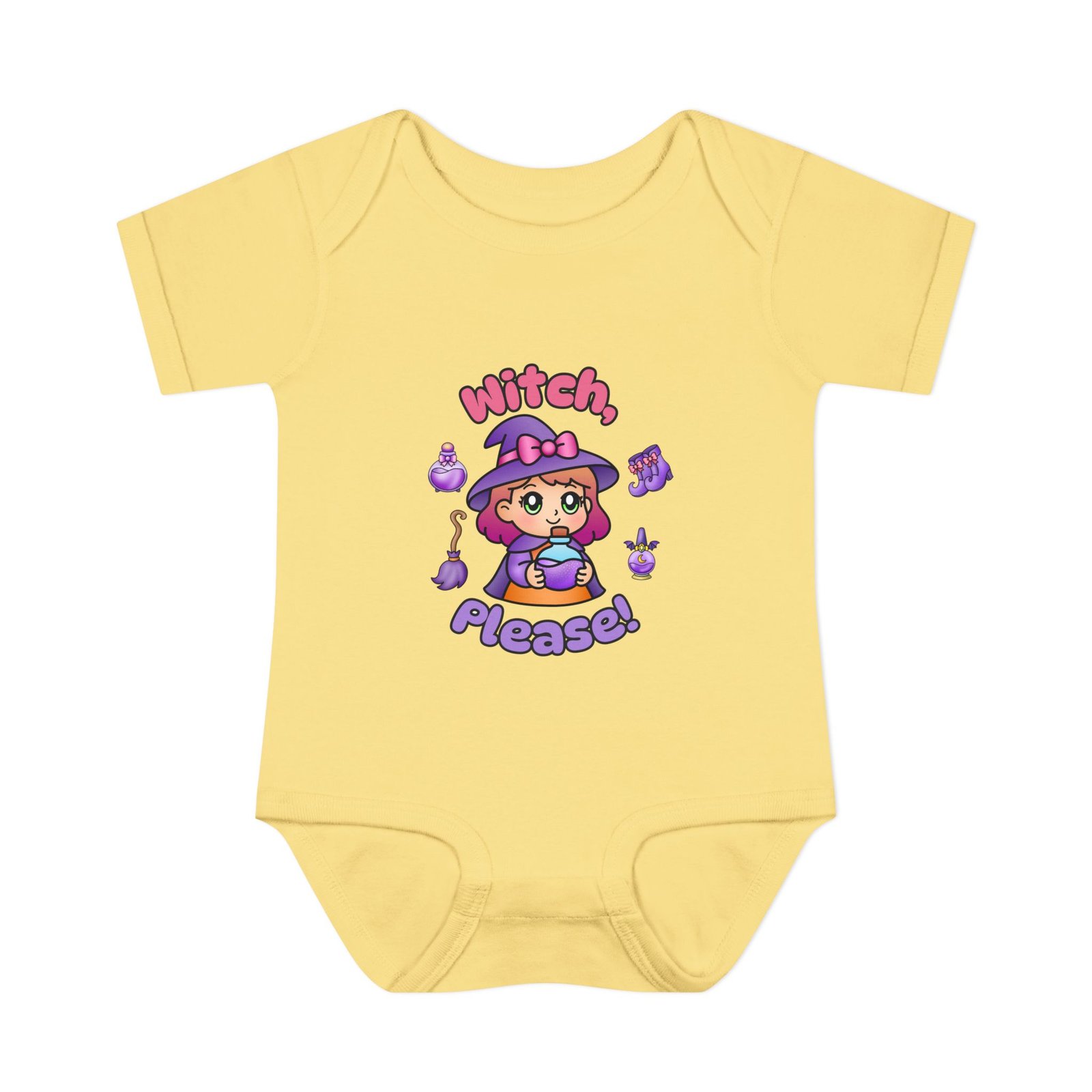 Witch, Please! Cute Infant Baby Bodysuit, Infant Clothing, Baby Shower Gift, Toddler Outfit, Newborn Apparel Halloween Tee - Image 54