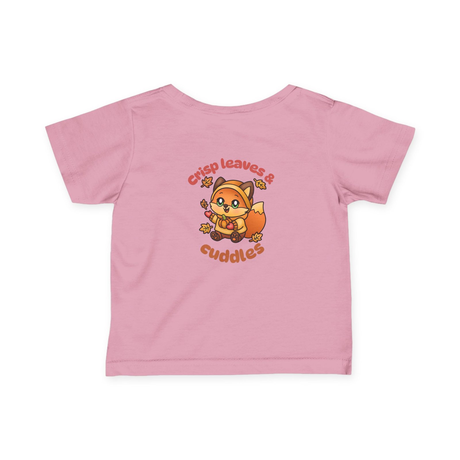 Crisp leaves & cuddles Cute Infant Tee, Baby Shirt, Newborn Gift, Toddler Apparel, Funny Baby Clothes - Image 17