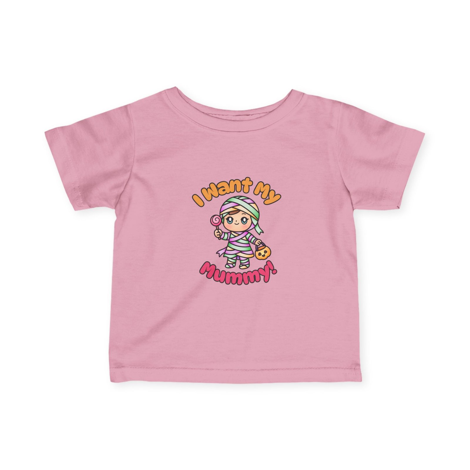I Want My Mummy! Cute Infant Tee, Baby Shirt, Newborn Gift, Toddler Apparel, Funny Baby Clothes Halloween Tee - Image 26