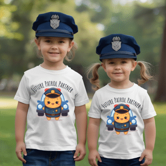 Future Patrol Partner Cute Infant Tee, Baby Shirt, Newborn Gift, Toddler Apparel, Funny Baby Clothes