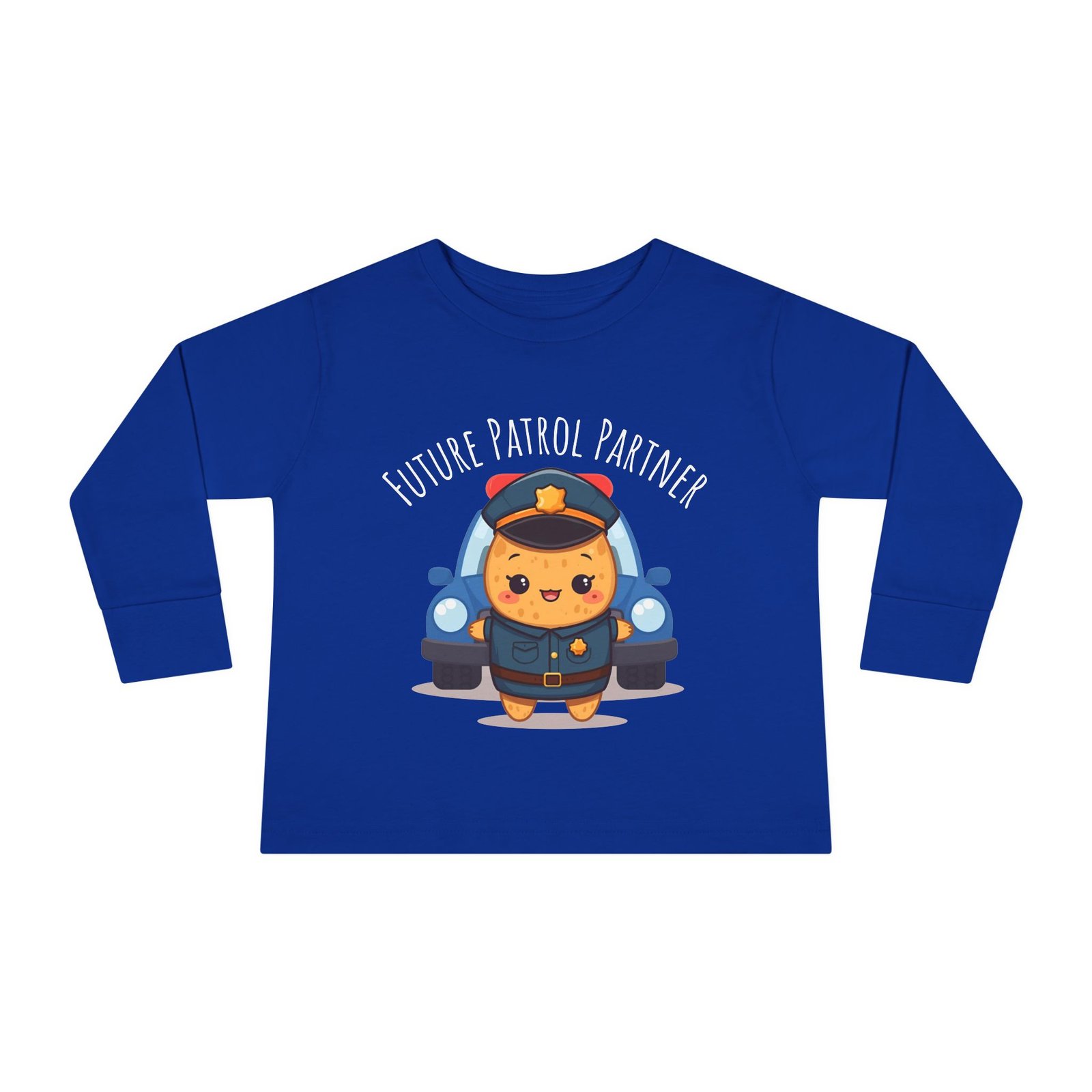 Future Patrol Partner Cute Toddler Long Sleeve Tee, Baby T-Shirt, Kids Apparel, Toddler Gift, Playful Shirt, Baby Outfit - Image 11