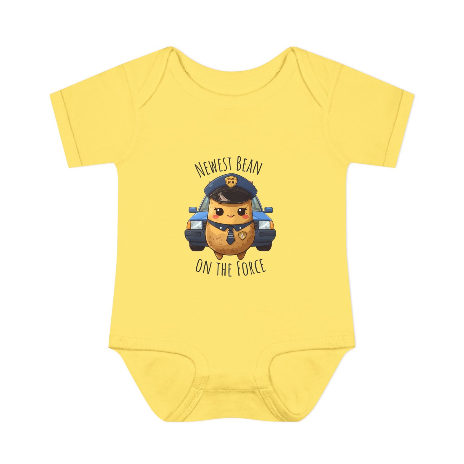 Newest Bean on the Force Cute Infant Baby Bodysuit -Infant Clothing, Baby Shower Gift, Toddler Outfit, Newborn Apparel - Image 6