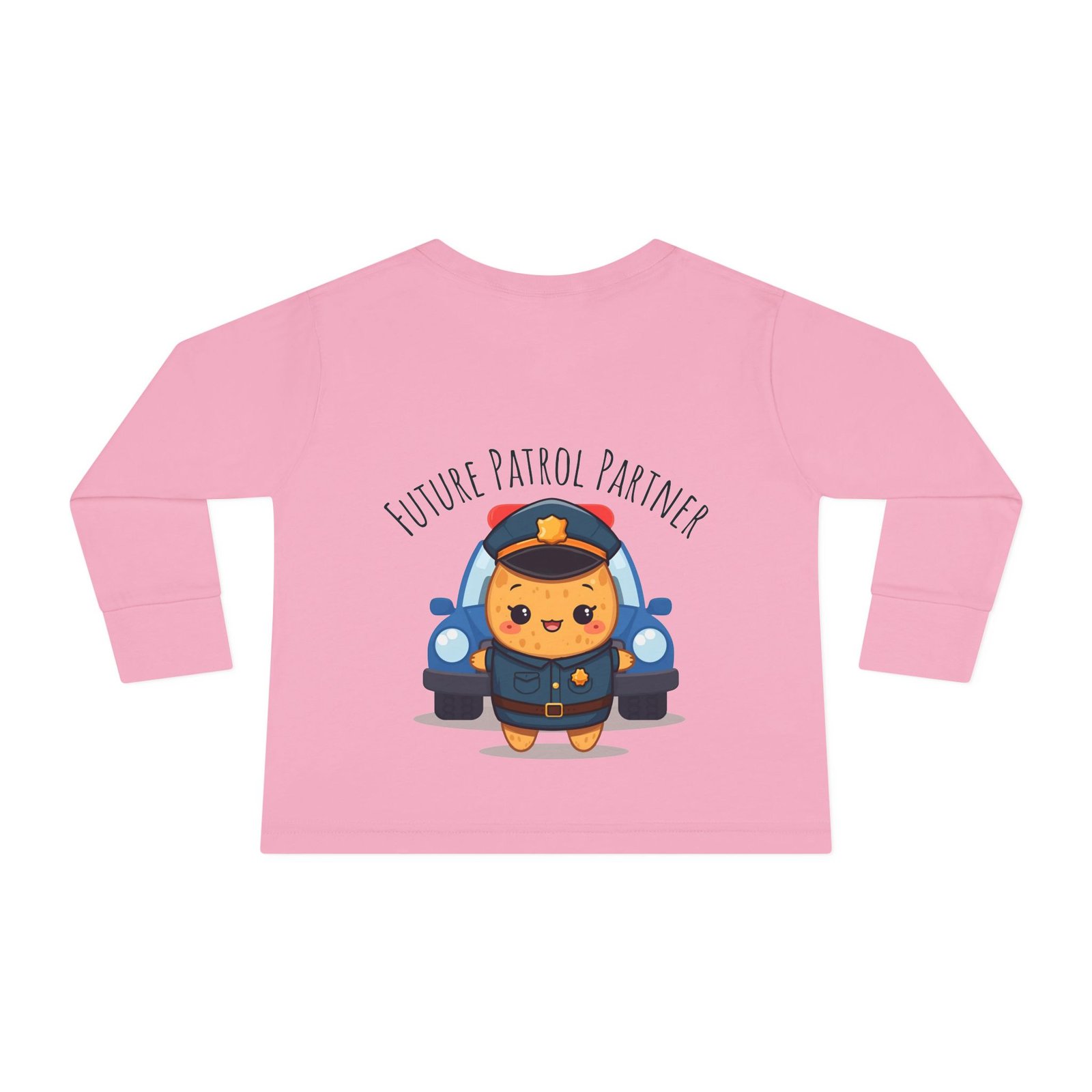 Future Patrol Partner Cute Toddler Long Sleeve Tee, Baby T-Shirt, Kids Apparel, Toddler Gift, Playful Shirt, Baby Outfit - Image 16
