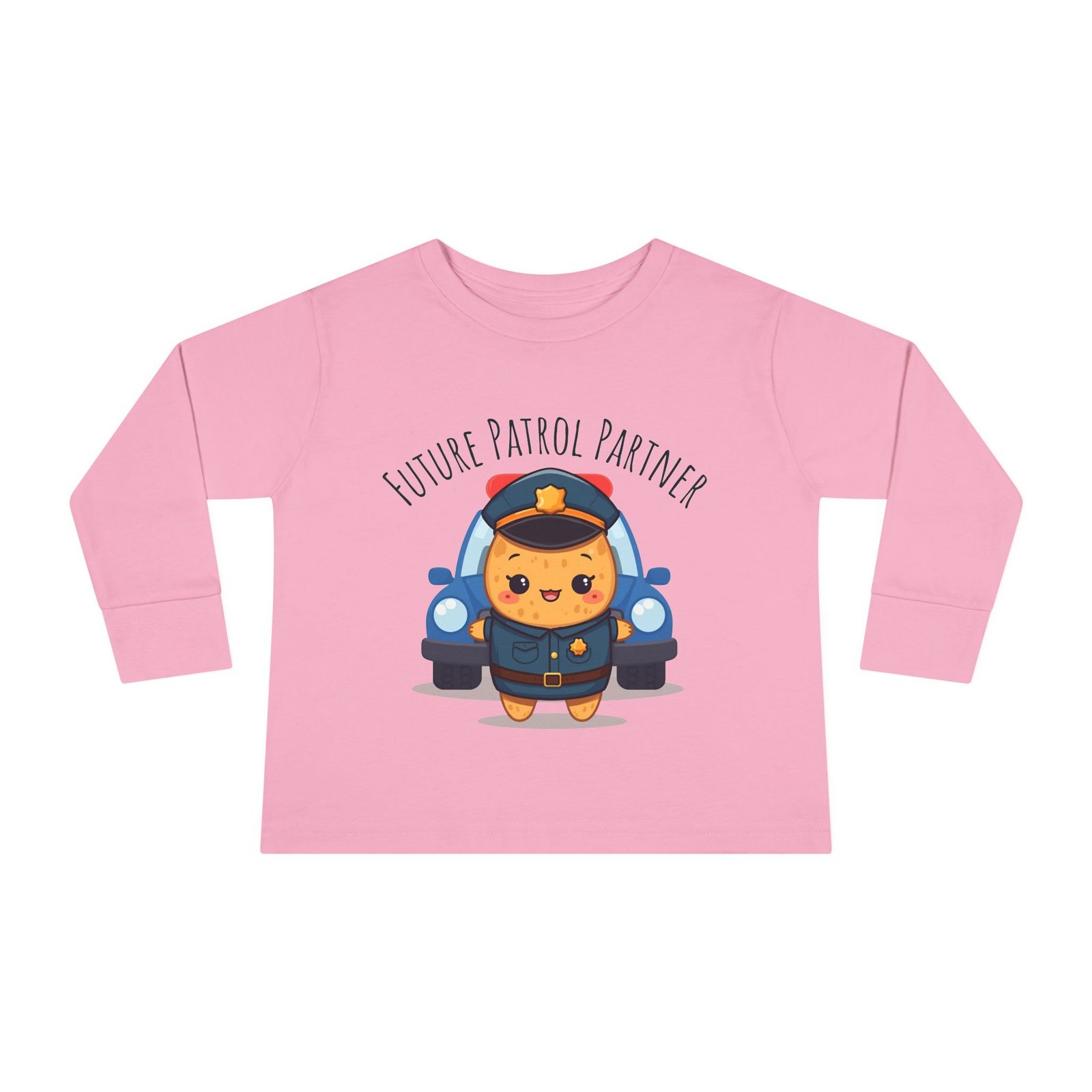 Future Patrol Partner Cute Toddler Long Sleeve Tee, Baby T-Shirt, Kids Apparel, Toddler Gift, Playful Shirt, Baby Outfit - Image 15
