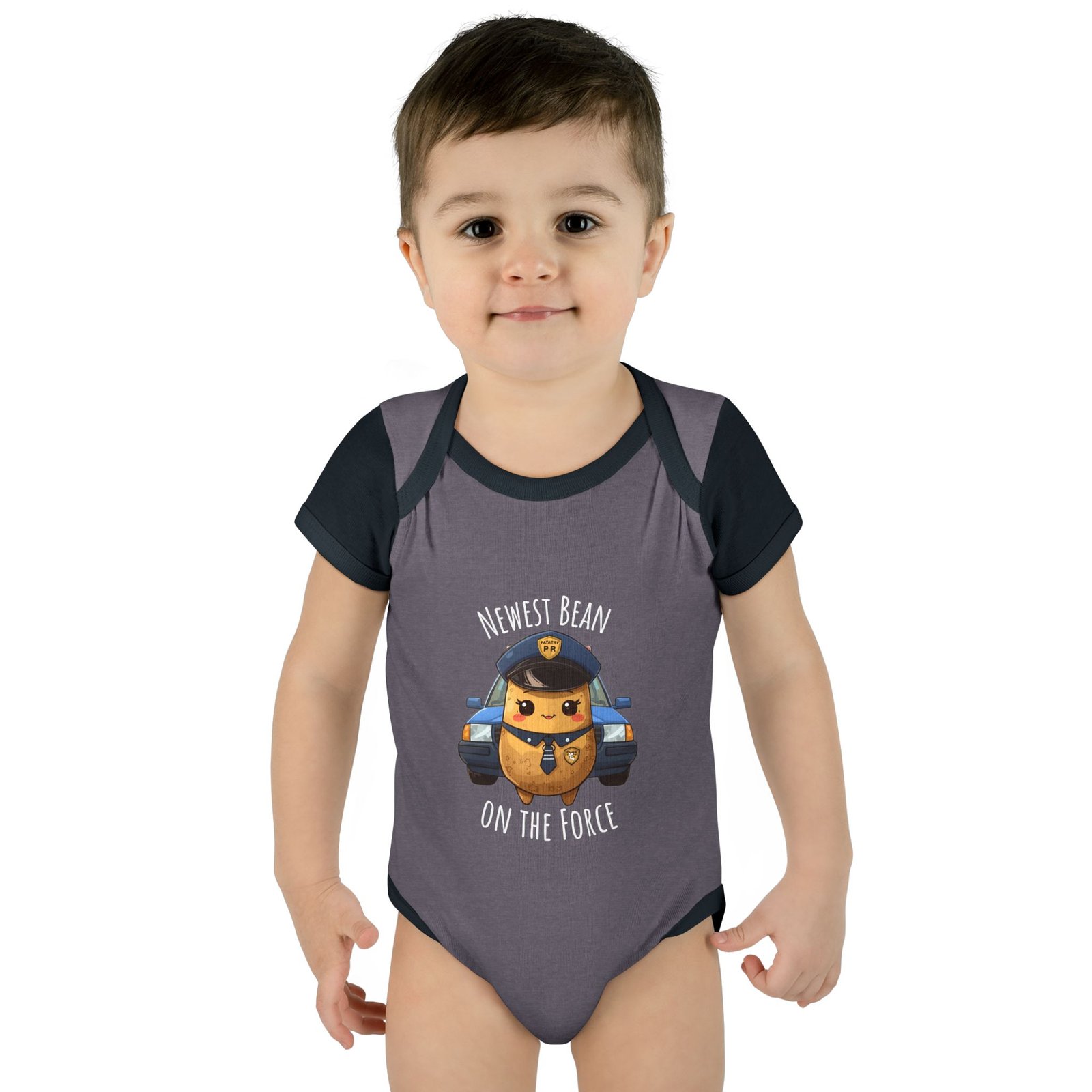 Newest Bean on the Force Cute Infant Baby Bodysuit -Infant Clothing, Baby Shower Gift, Toddler Outfit, Newborn Apparel - Image 12
