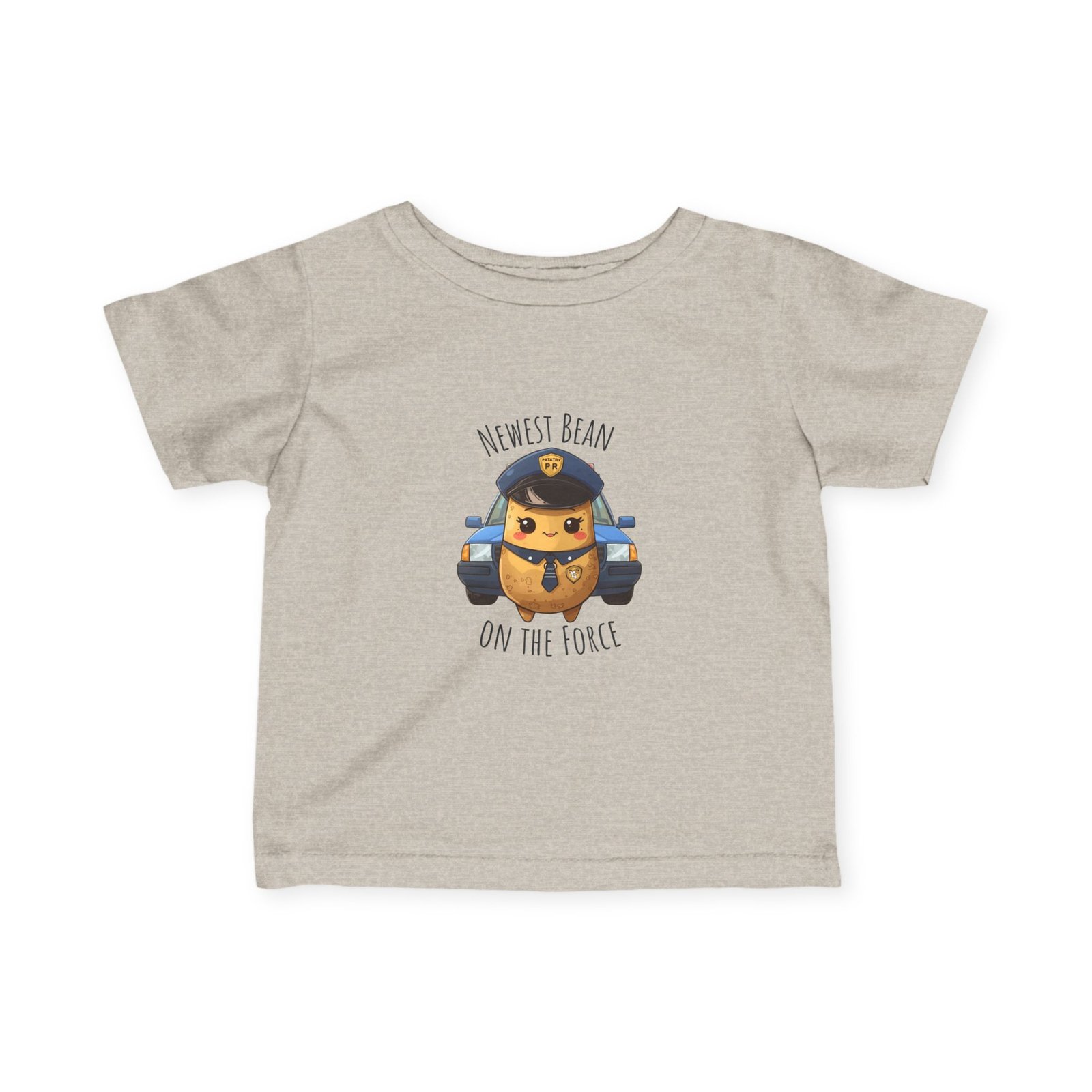 Newest Bean on the Force Cute Infant Tee, Baby Shirt, Newborn Gift, Toddler Apparel, Funny Baby Clothes - Image 2
