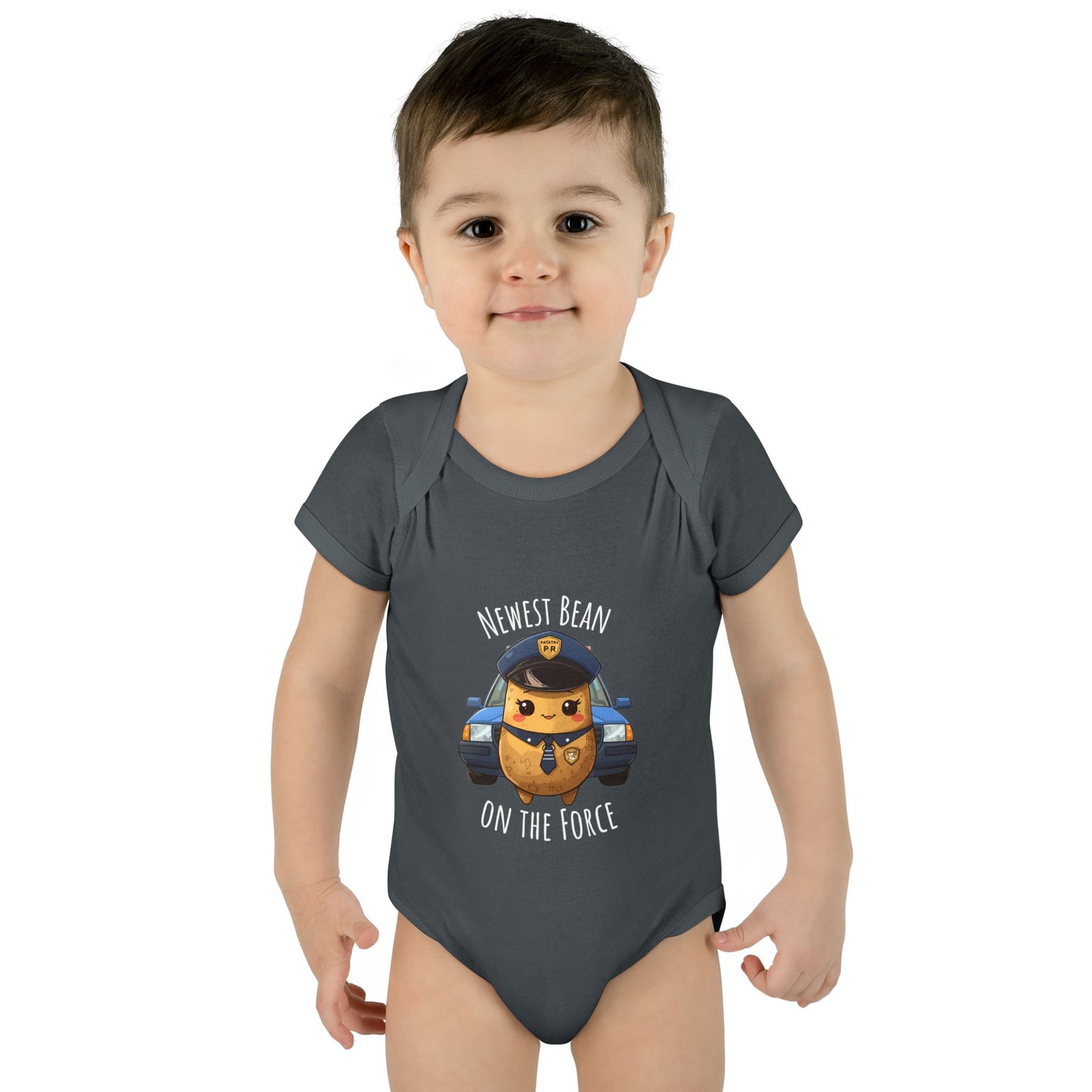Newest Bean on the Force Cute Infant Baby Bodysuit -Infant Clothing, Baby Shower Gift, Toddler Outfit, Newborn Apparel - Image 24