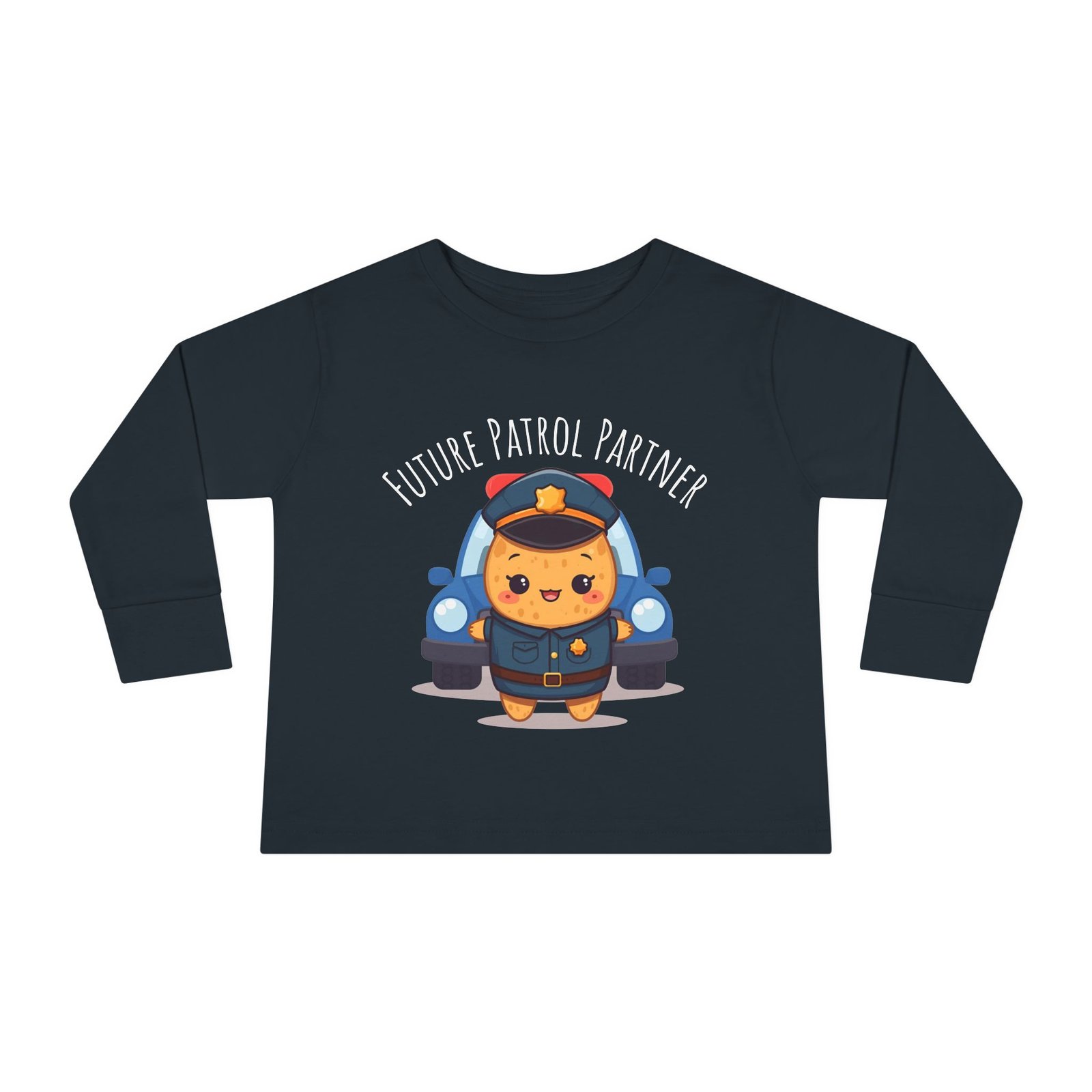 Future Patrol Partner Cute Toddler Long Sleeve Tee, Baby T-Shirt, Kids Apparel, Toddler Gift, Playful Shirt, Baby Outfit - Image 19