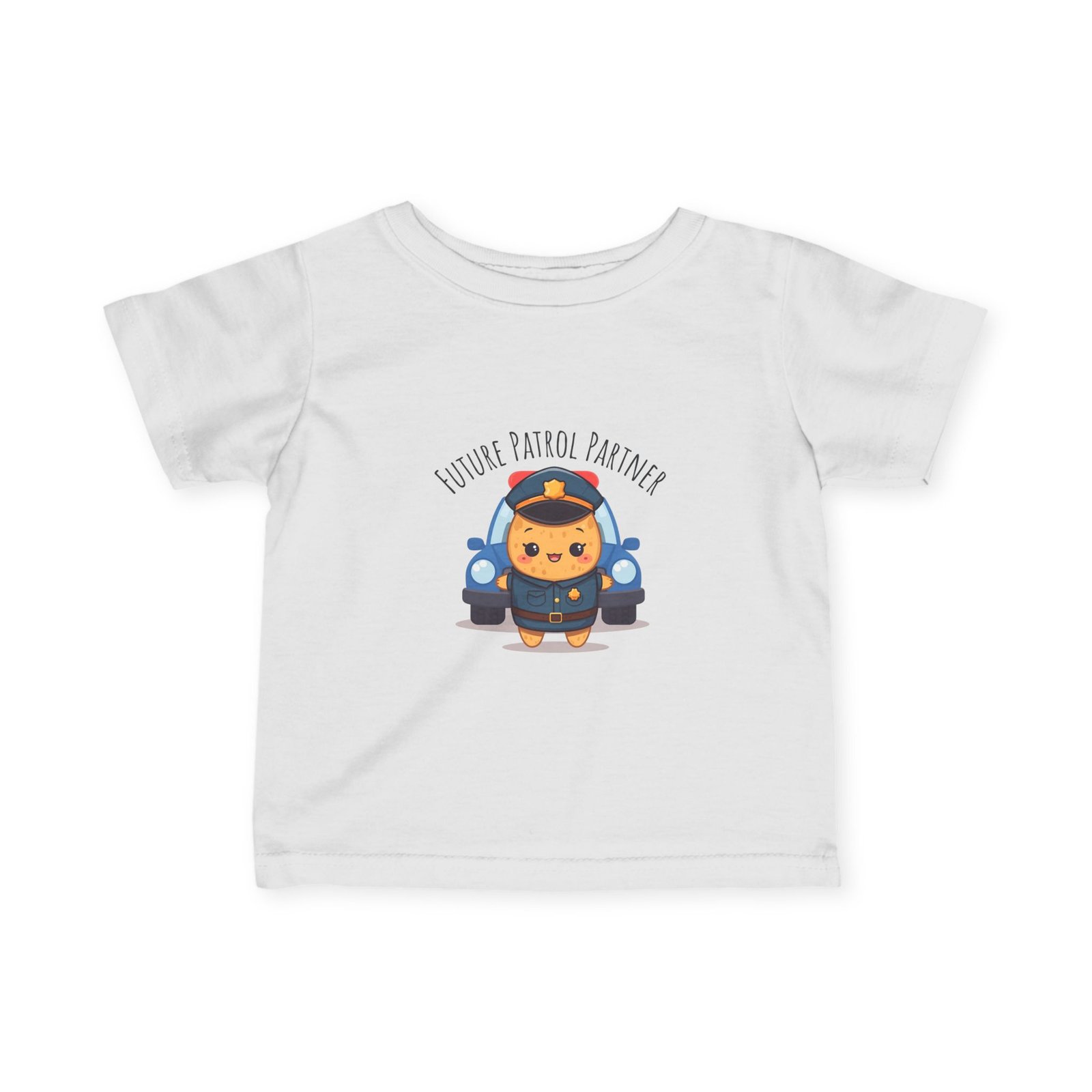 Future Patrol Partner Cute Infant Tee, Baby Shirt, Newborn Gift, Toddler Apparel, Funny Baby Clothes - Image 10