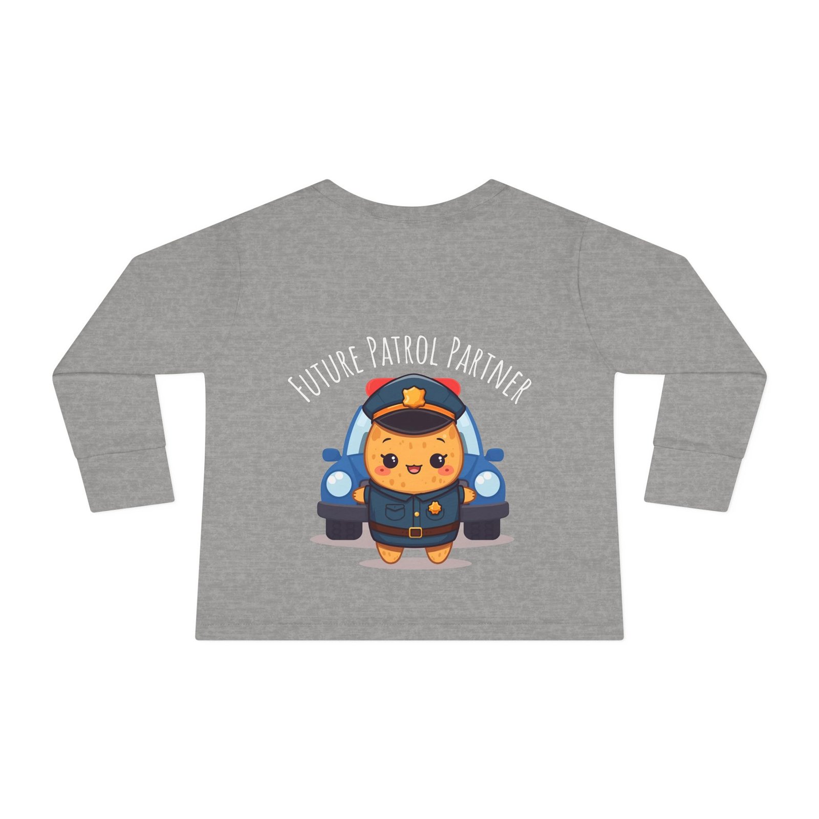 Future Patrol Partner Cute Toddler Long Sleeve Tee, Baby T-Shirt, Kids Apparel, Toddler Gift, Playful Shirt, Baby Outfit - Image 28