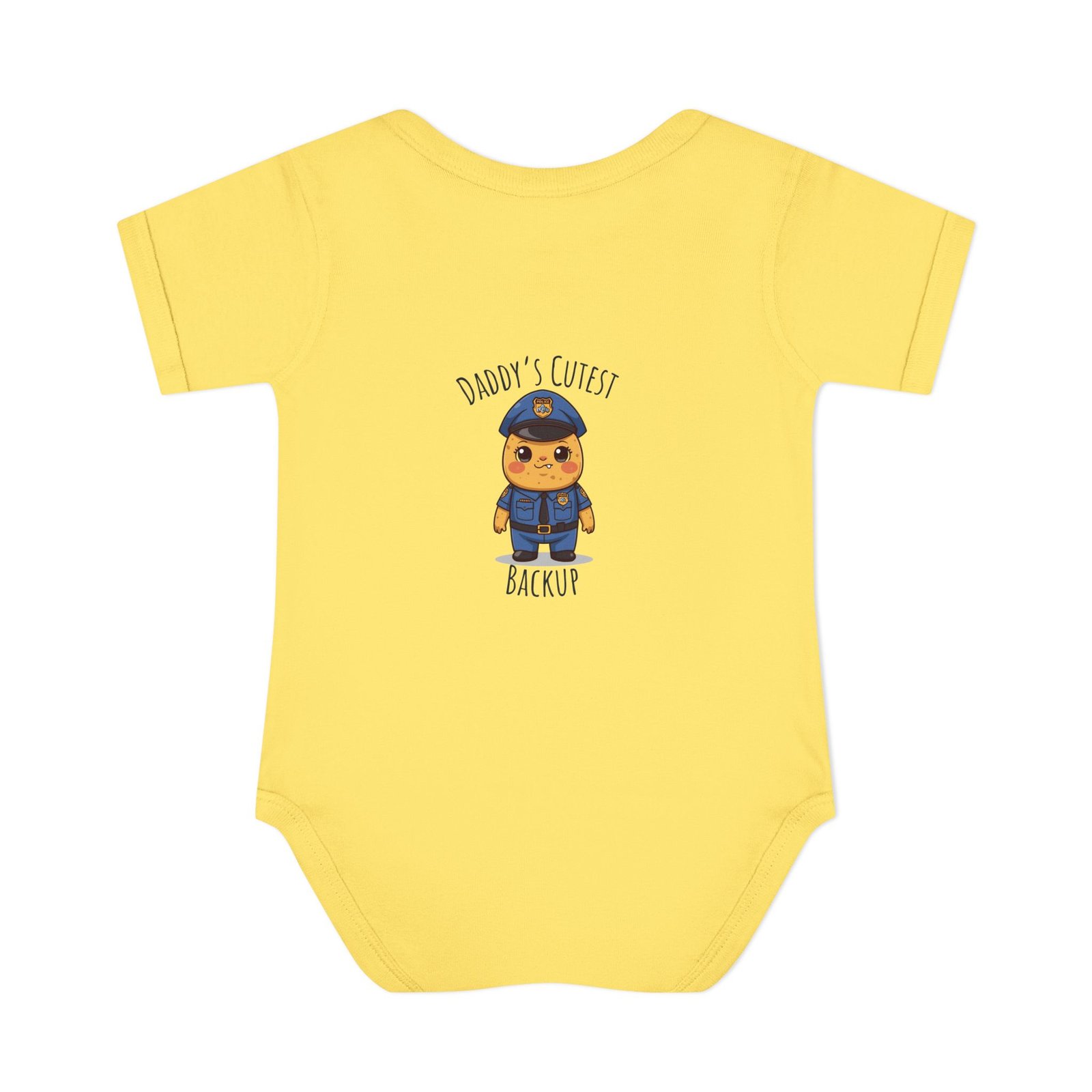 Daddy’s Cutest Backup Cute Infant Baby Bodysuit -Infant Clothing, Baby Shower Gift, Toddler Outfit, Newborn Apparel - Image 7