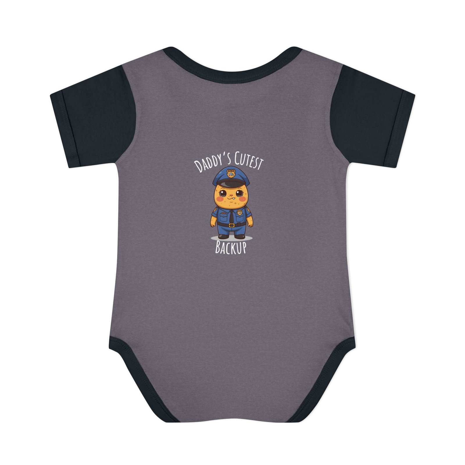 Daddy’s Cutest Backup Cute Infant Baby Bodysuit -Infant Clothing, Baby Shower Gift, Toddler Outfit, Newborn Apparel - Image 11