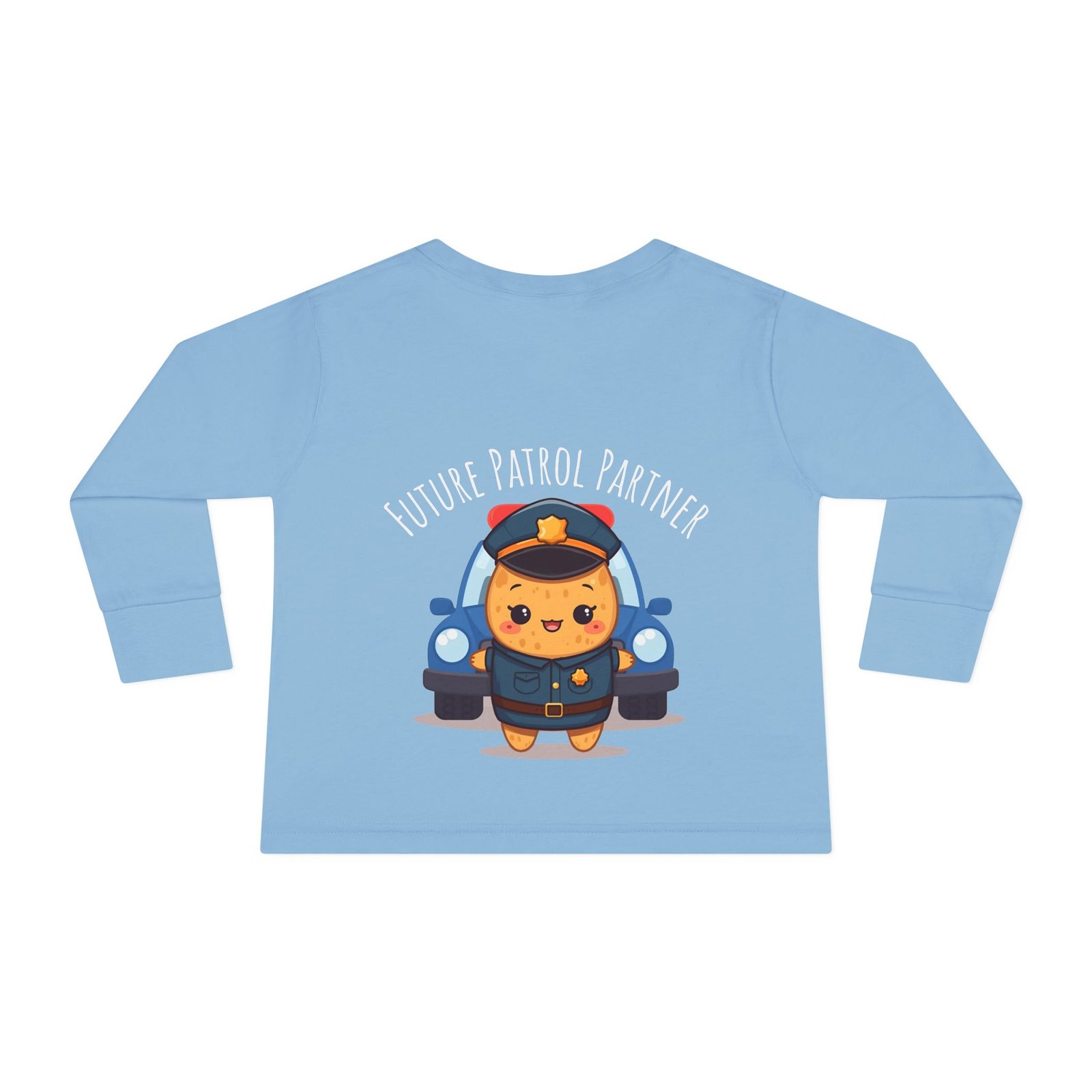 Future Patrol Partner Cute Toddler Long Sleeve Tee, Baby T-Shirt, Kids Apparel, Toddler Gift, Playful Shirt, Baby Outfit - Image 24